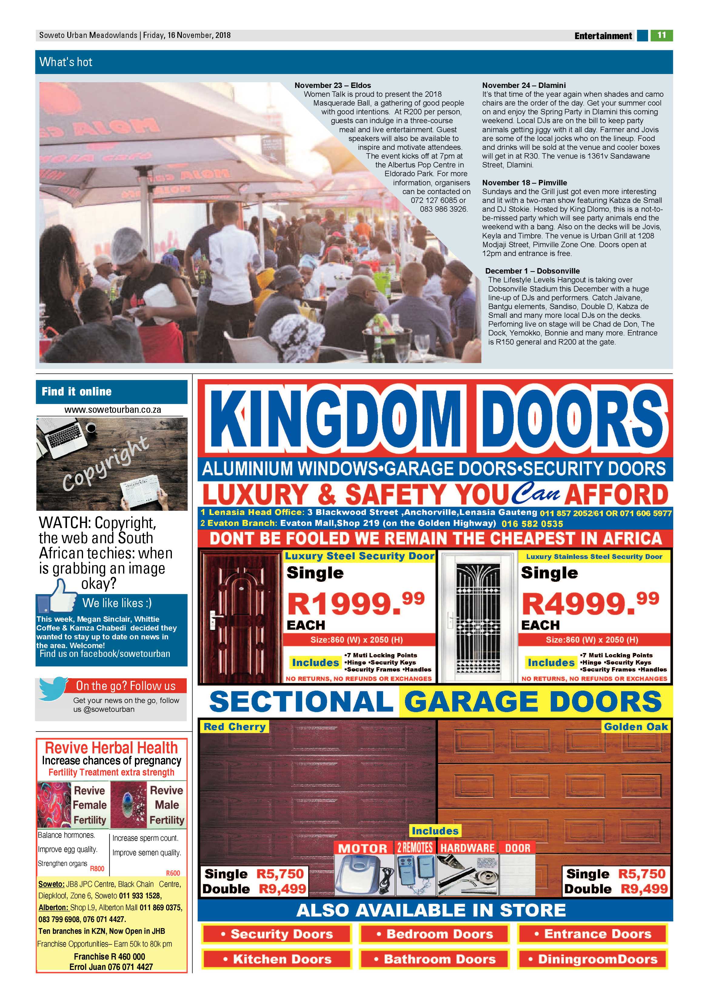 Meadowlands – November 16, 2018 issue page 11