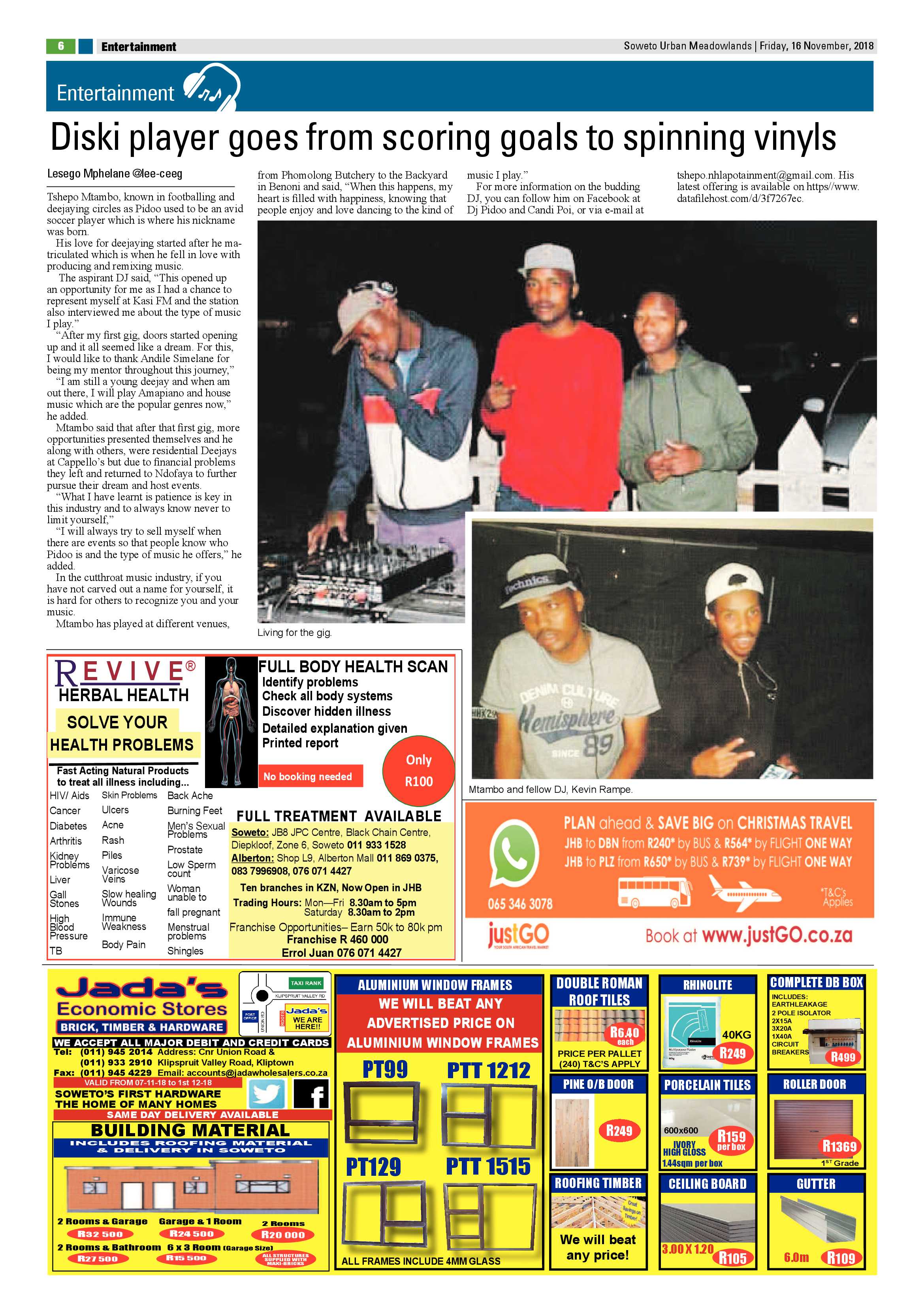 Meadowlands – November 16, 2018 issue page 6