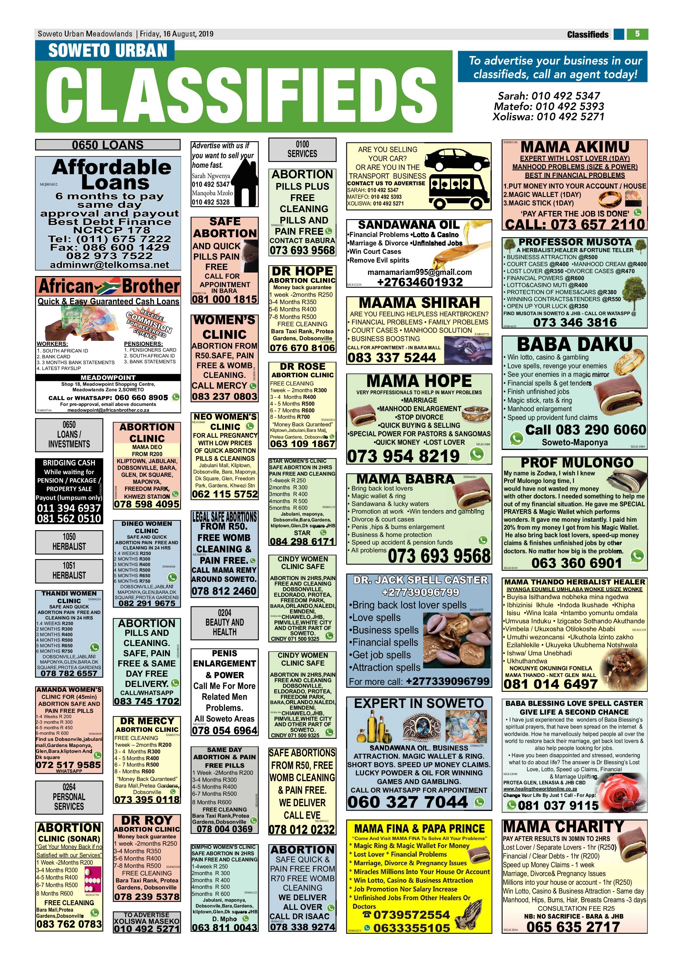 Meadowlands News – August 16, 2019 page 5