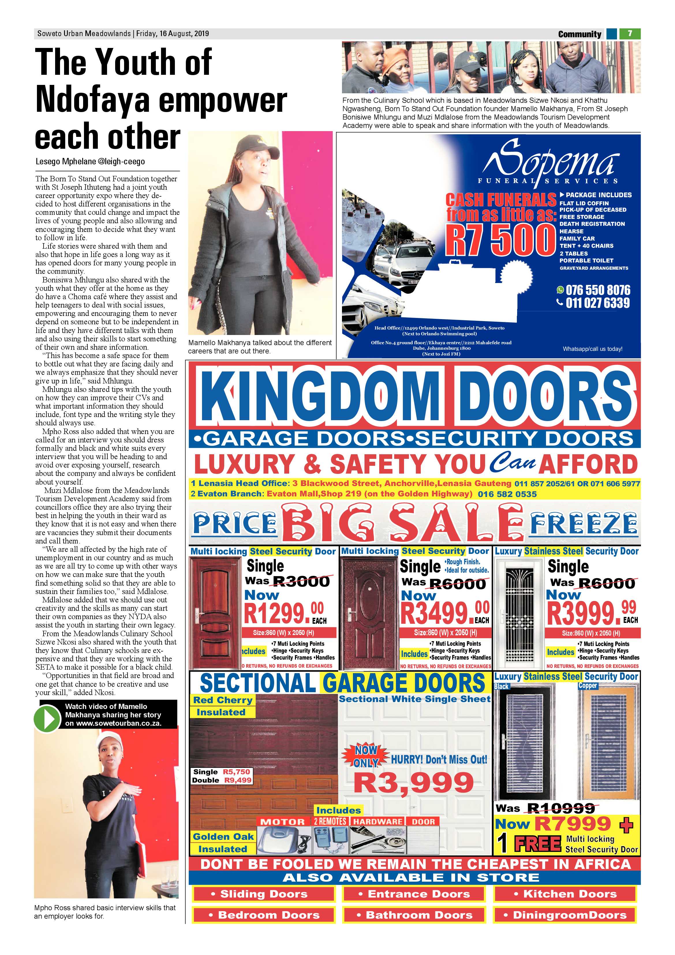 Meadowlands News – August 16, 2019 page 7