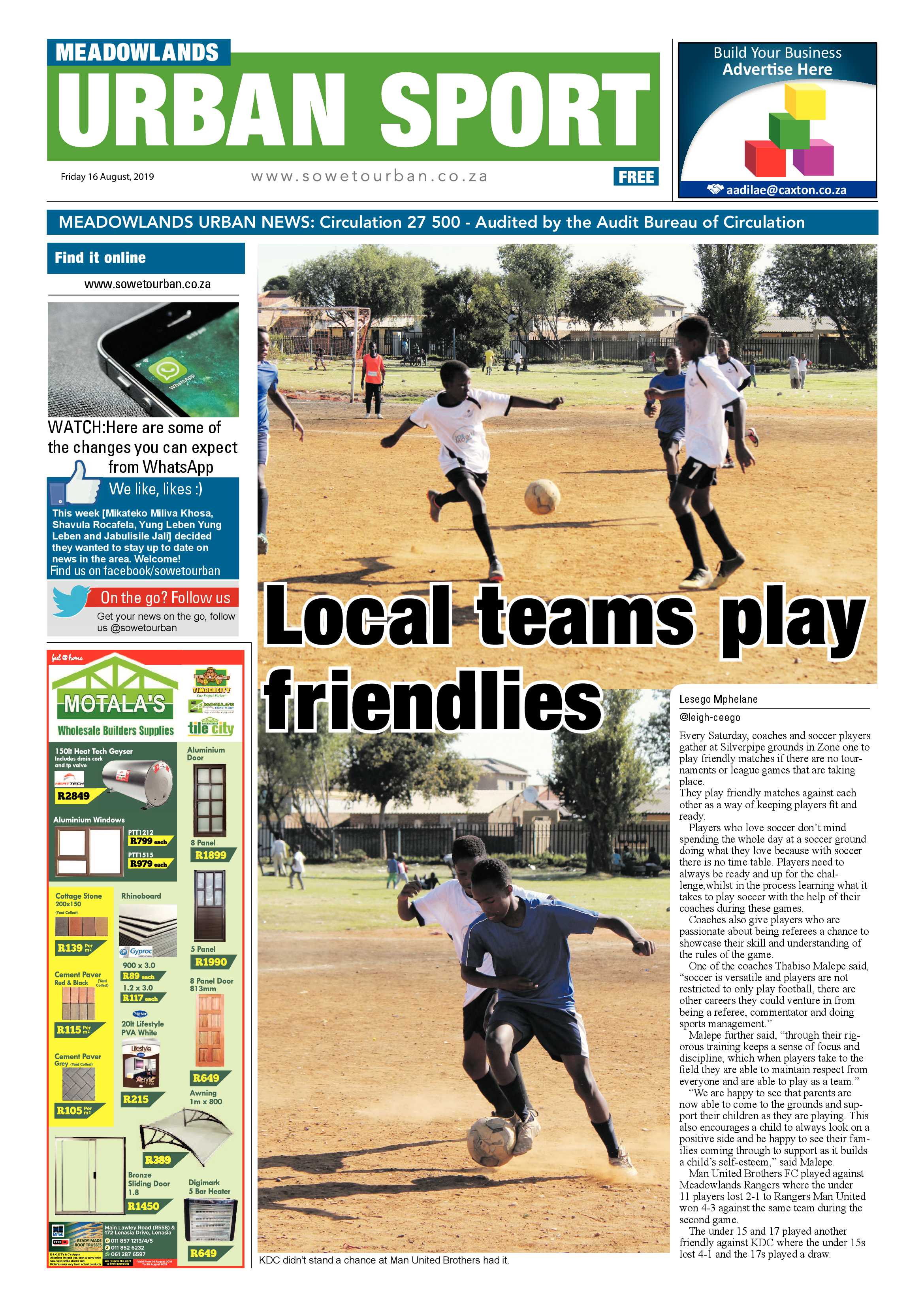 Meadowlands News – August 16, 2019 page 8
