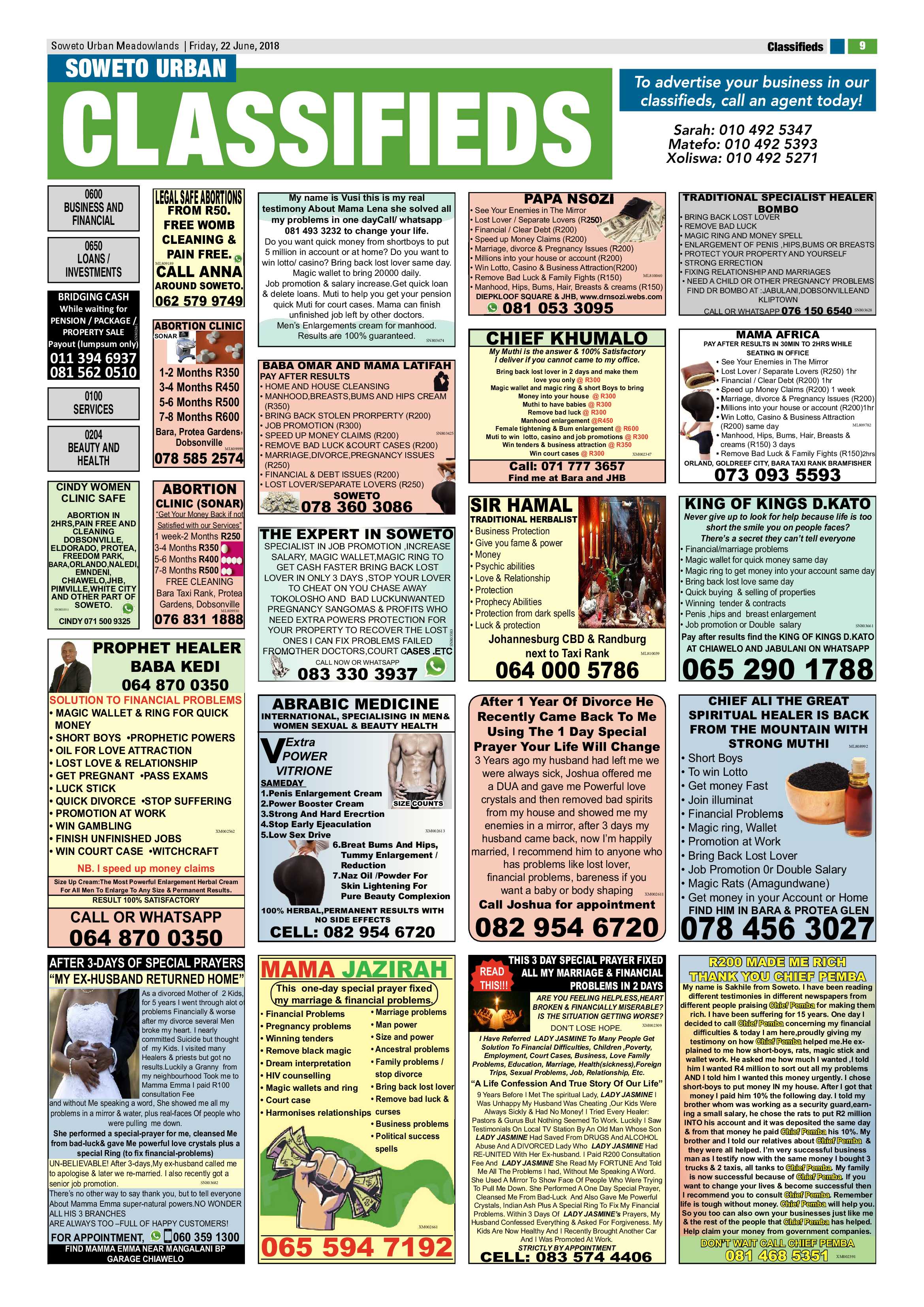 Meadowlands – June 22, 2018 issue page 9