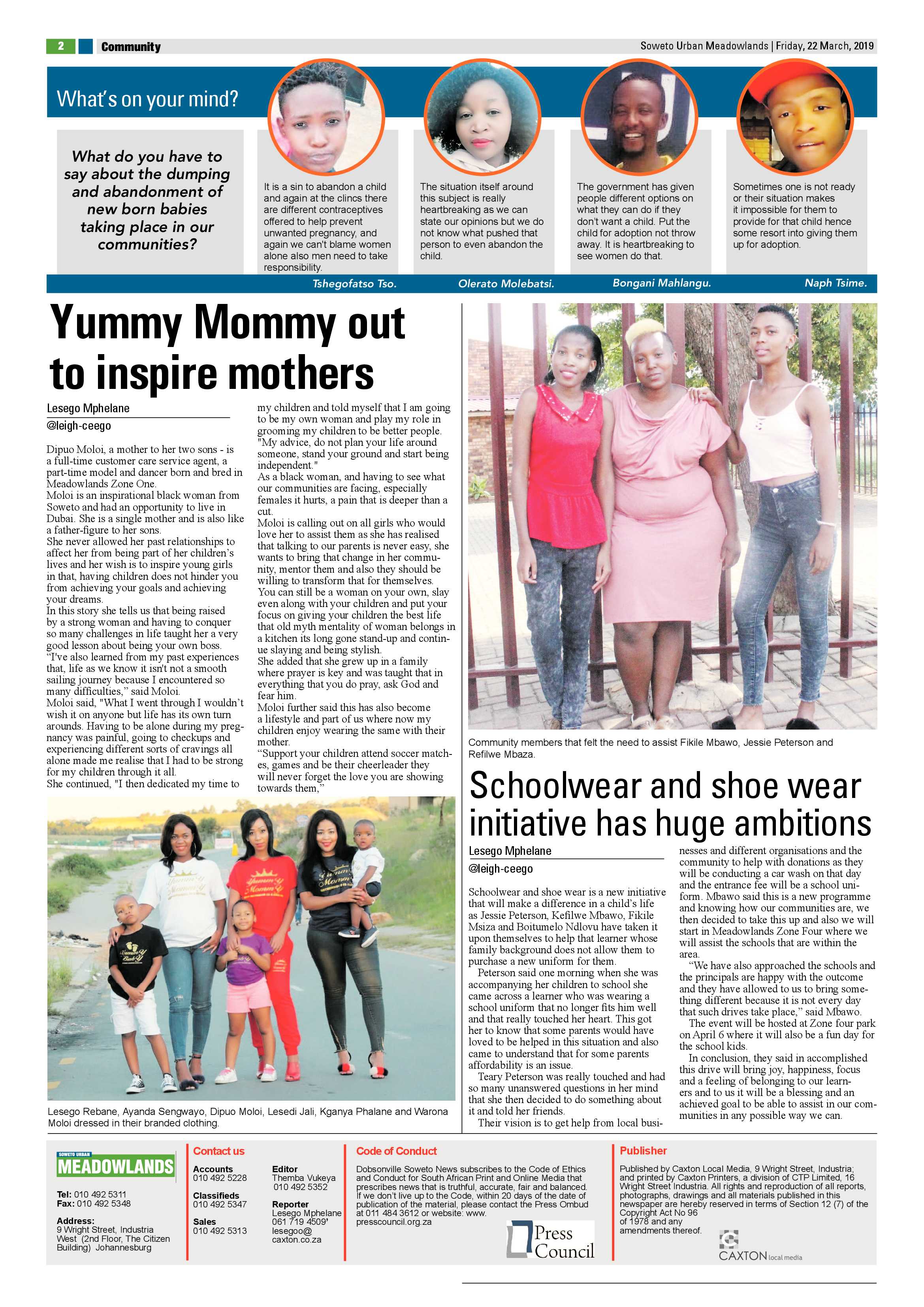 Meadowlands News – March 22 , 2019 page 2