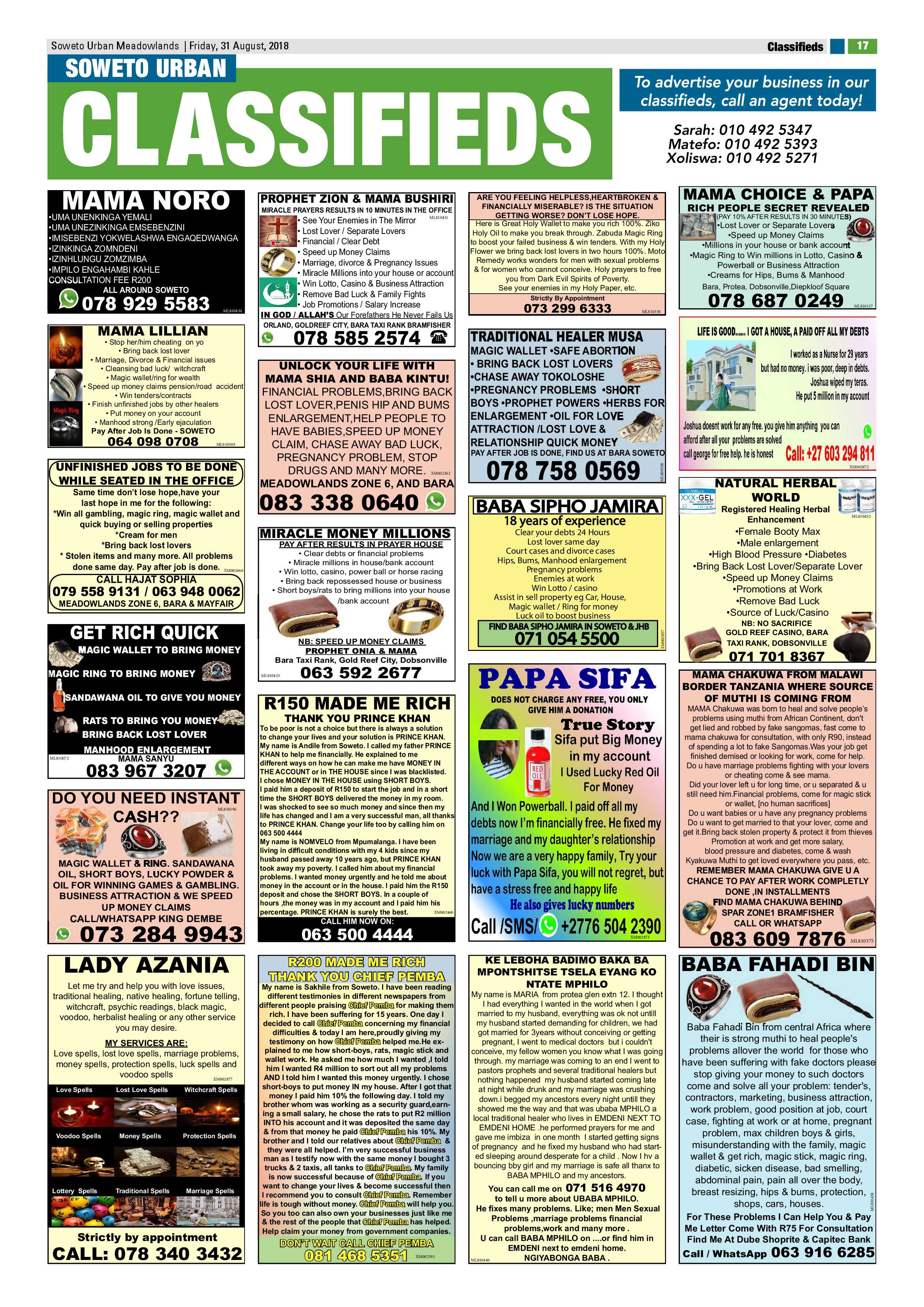 Meadowlands – August 31, 2018 issue page 17