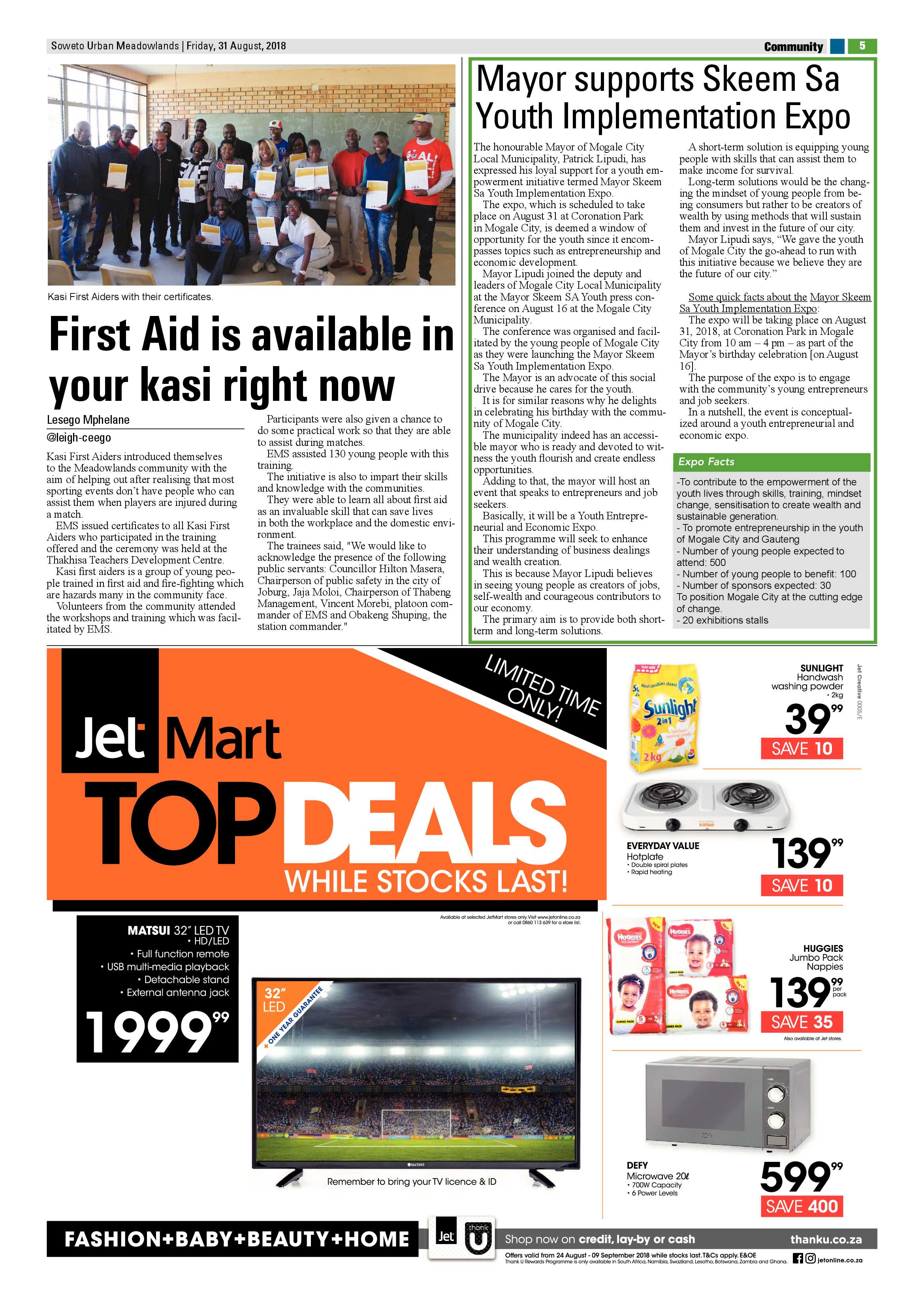 Meadowlands – August 31, 2018 issue page 5