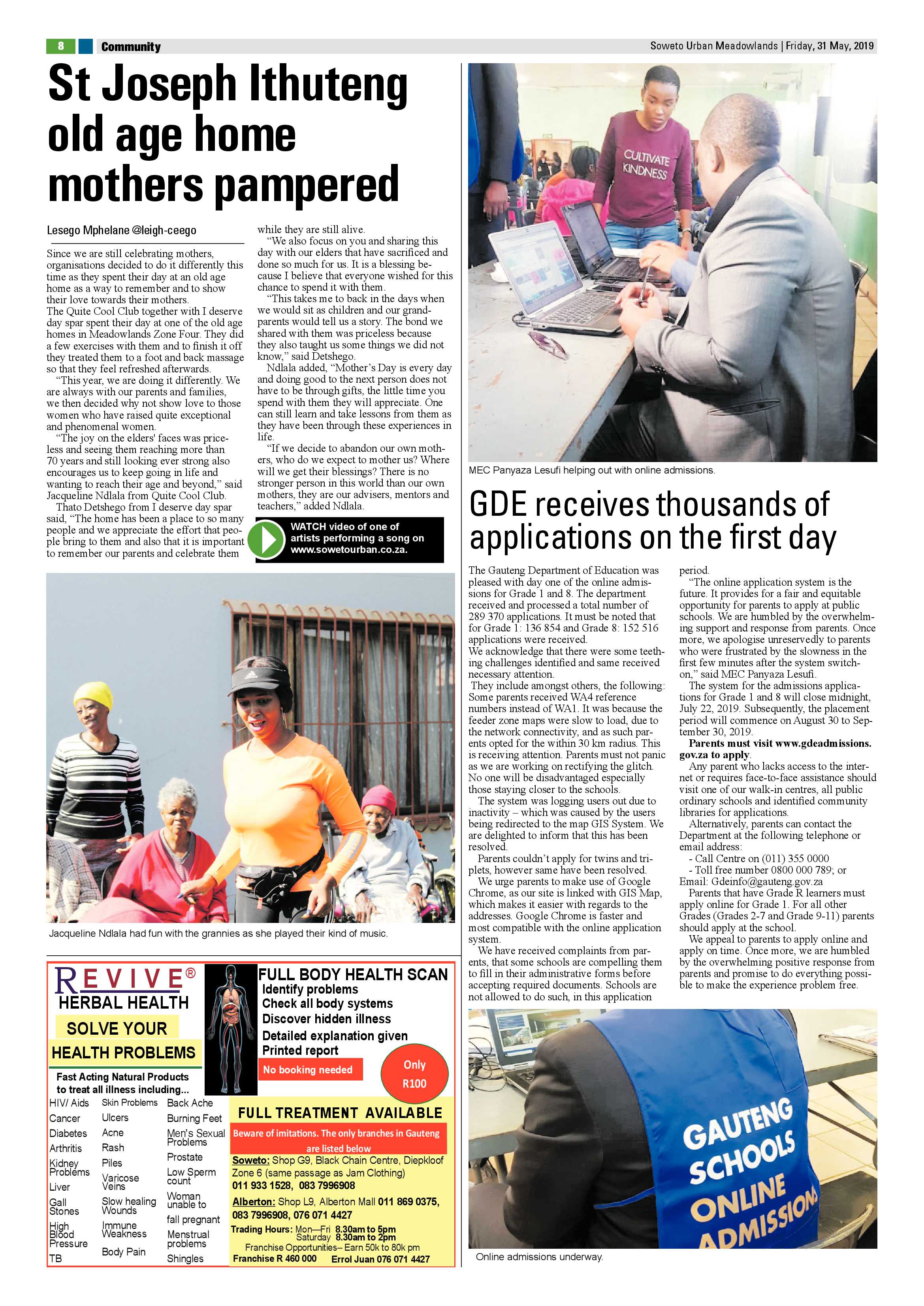 Meadowlands News – May 31, 2019 page 8