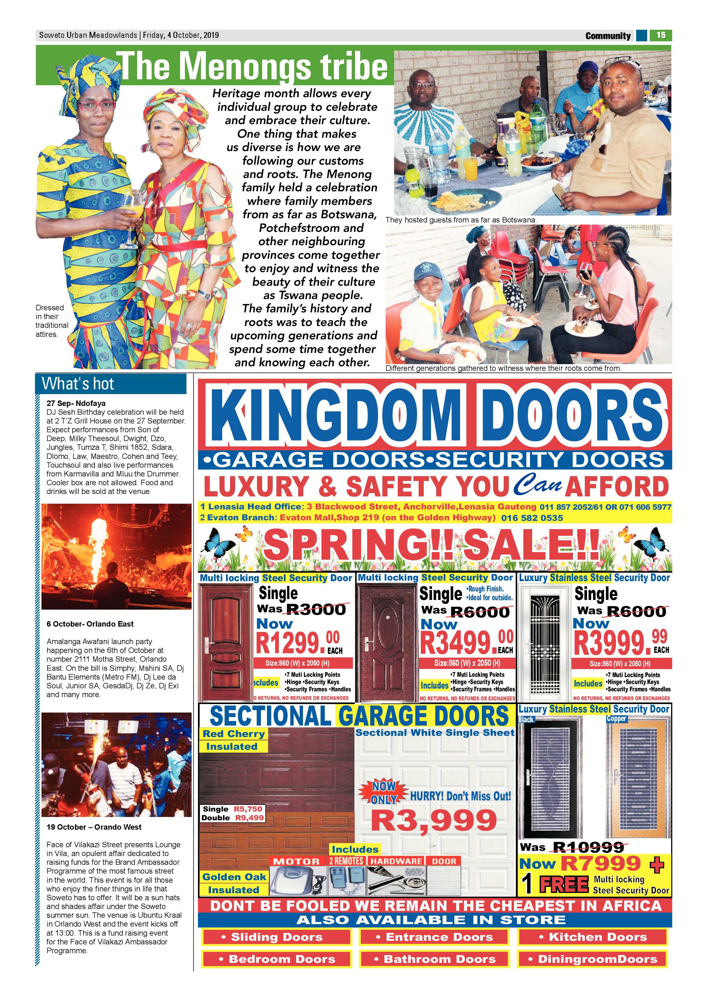 Meadowlands News – October 4, 2019 page 15