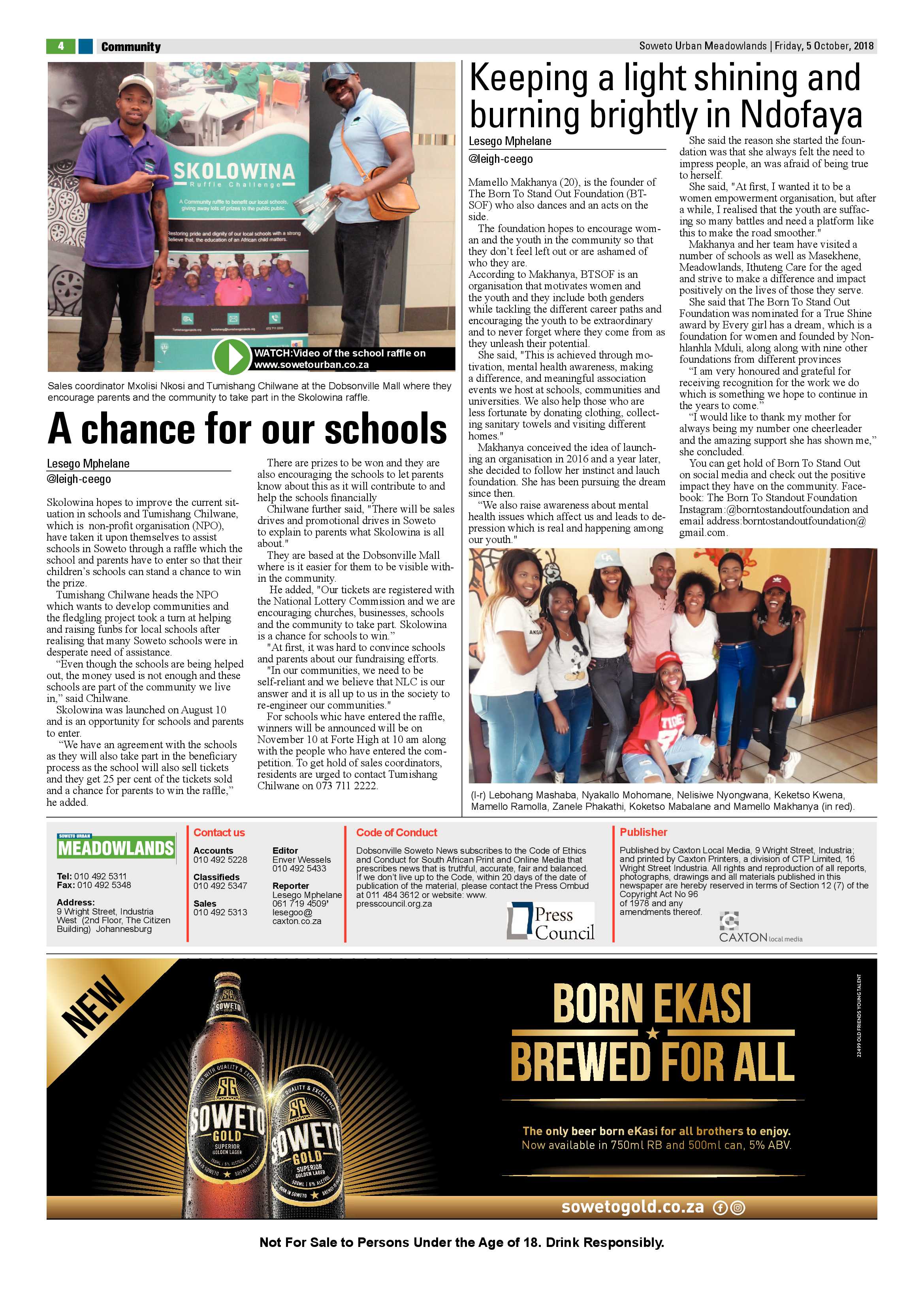 Meadowlands – October 5, 2018 issue page 4