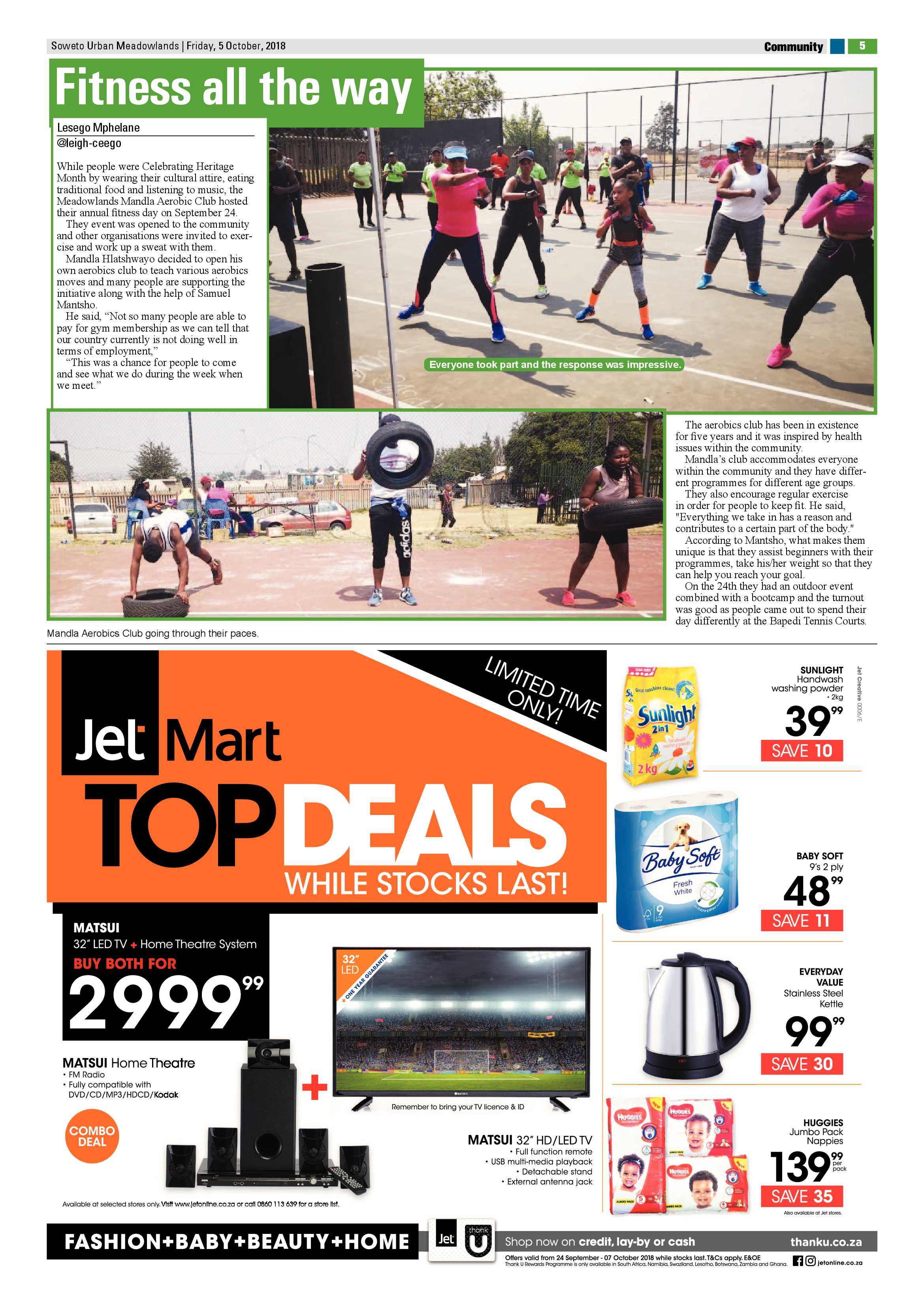 Meadowlands – October 5, 2018 issue page 5