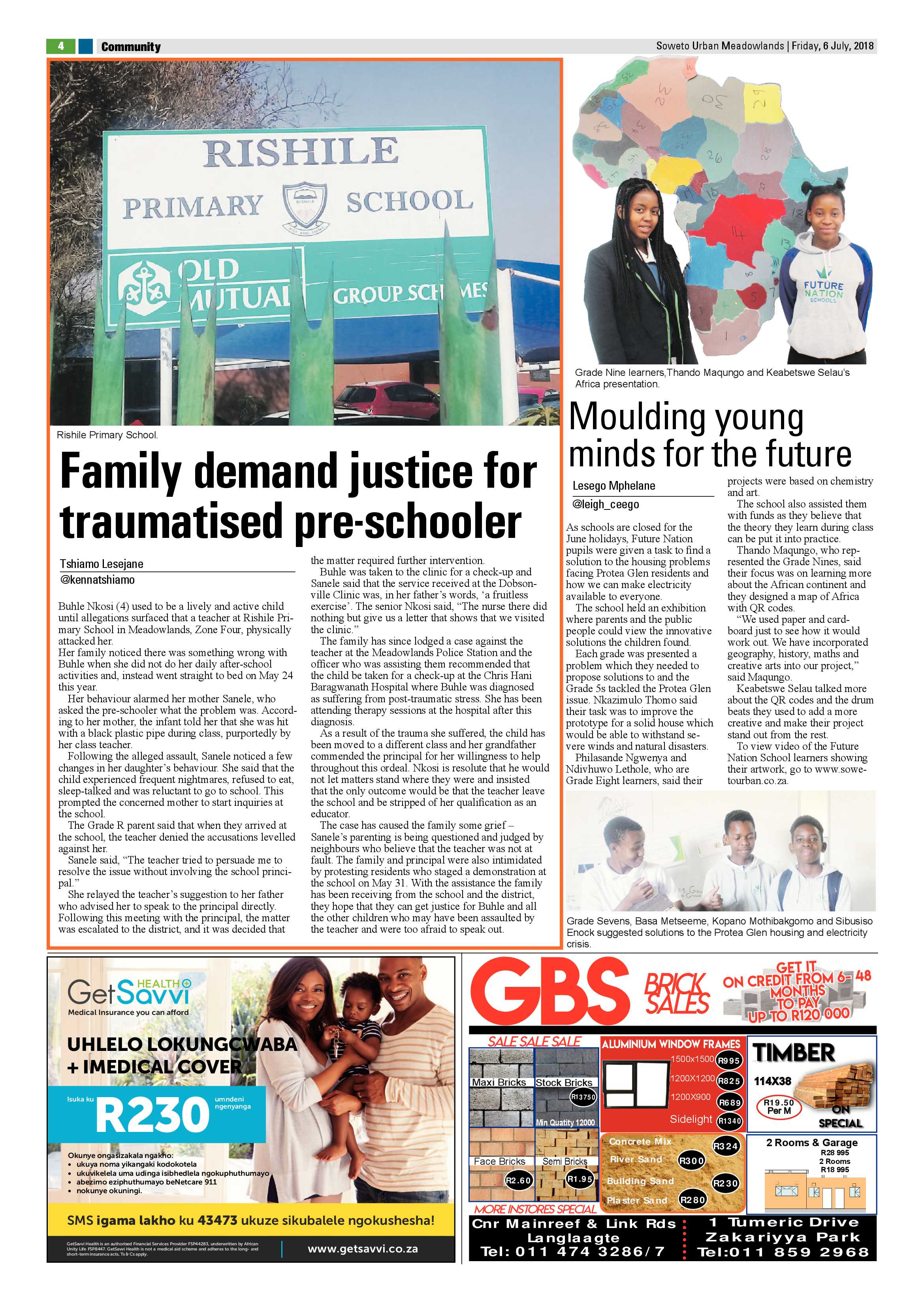 Meadowlands – July 6, 2018 issue page 4