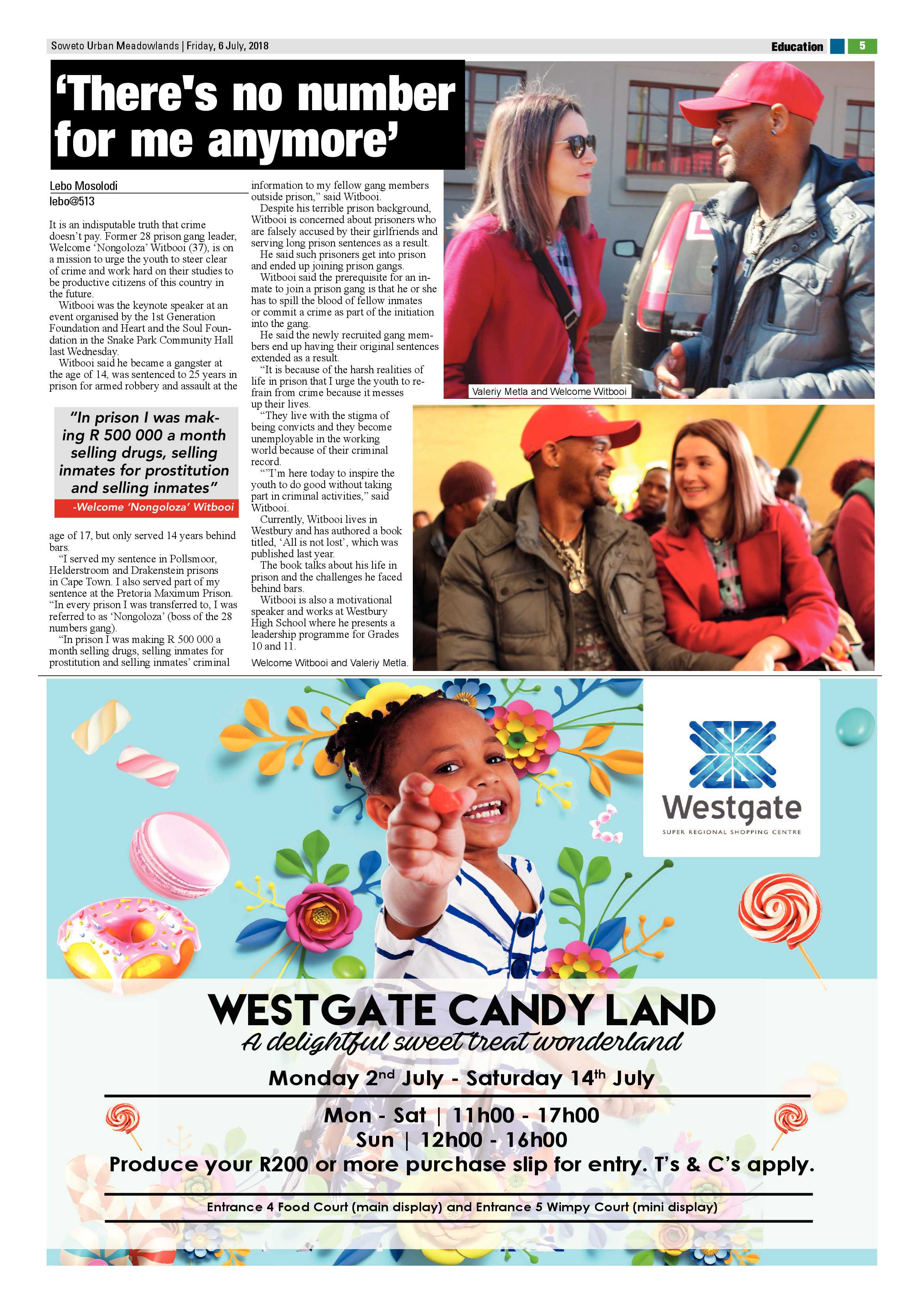 Meadowlands – July 6, 2018 issue page 5