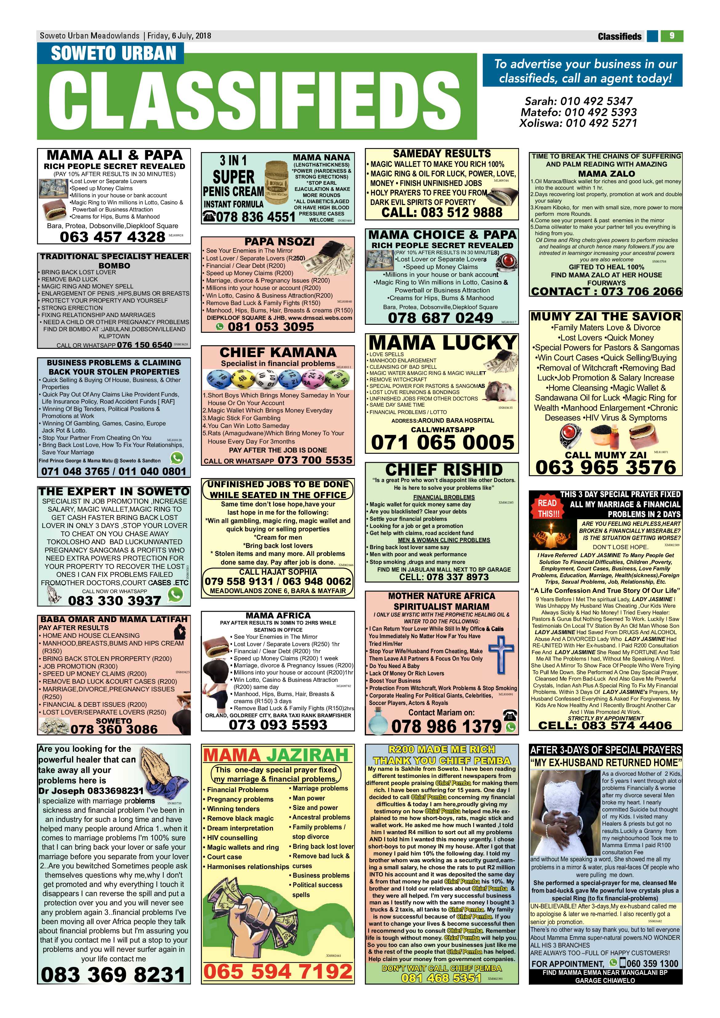 Meadowlands – July 6, 2018 issue page 9