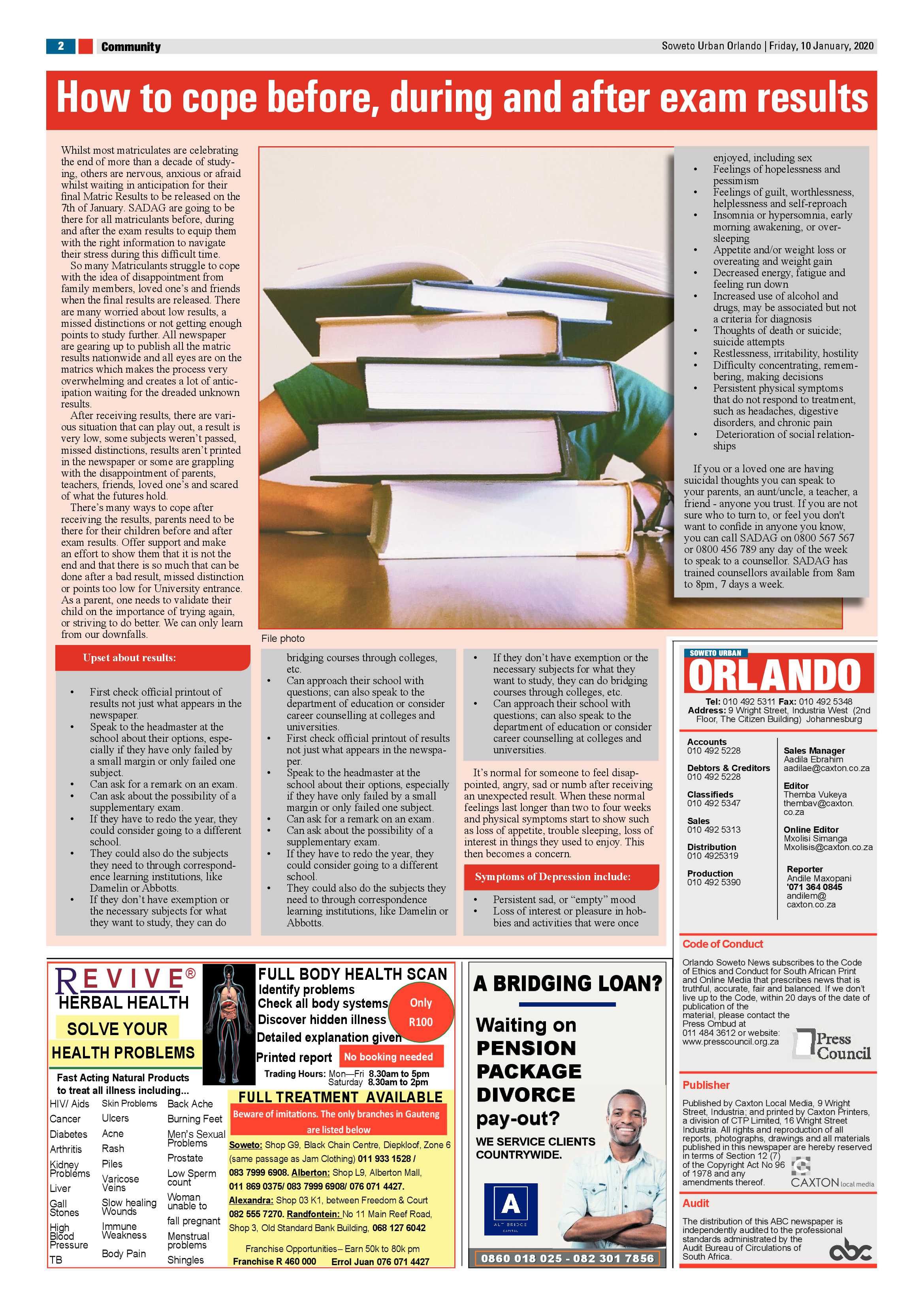 Orlando News – January 10, 2020 page 2