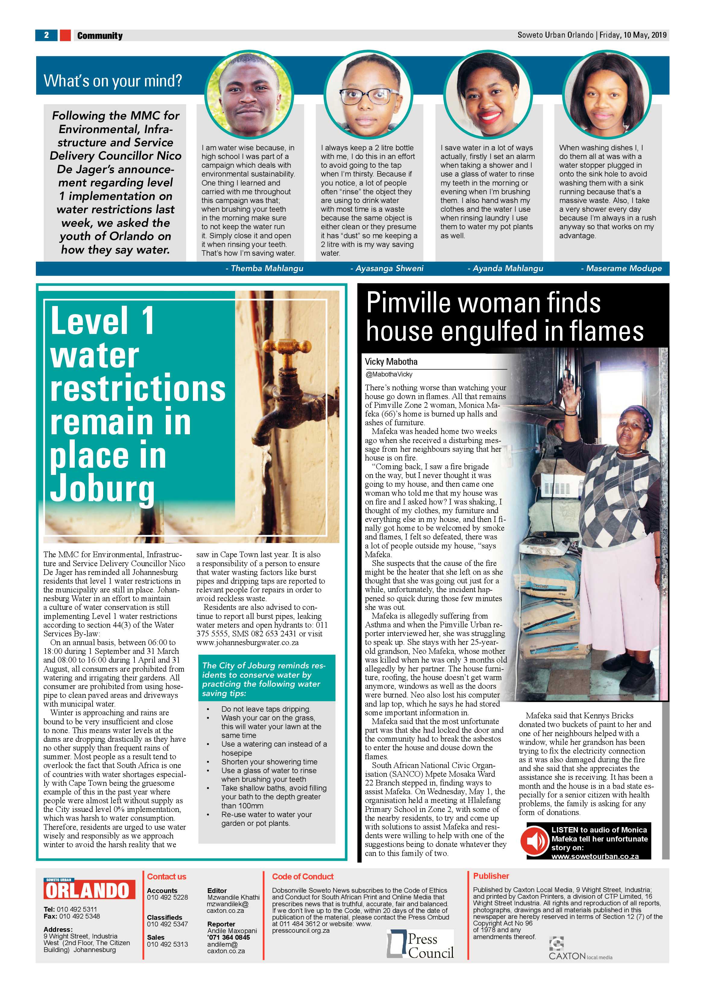 Orlando News – May 10, 2019 page 2