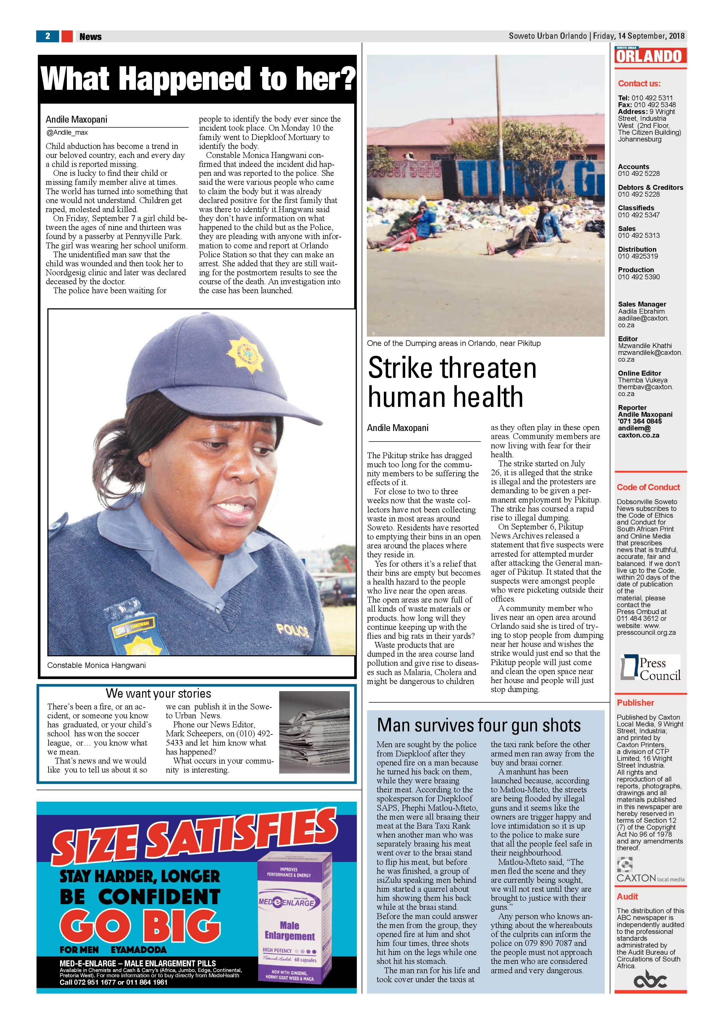 Orlando – September 14, 2018 issue page 2