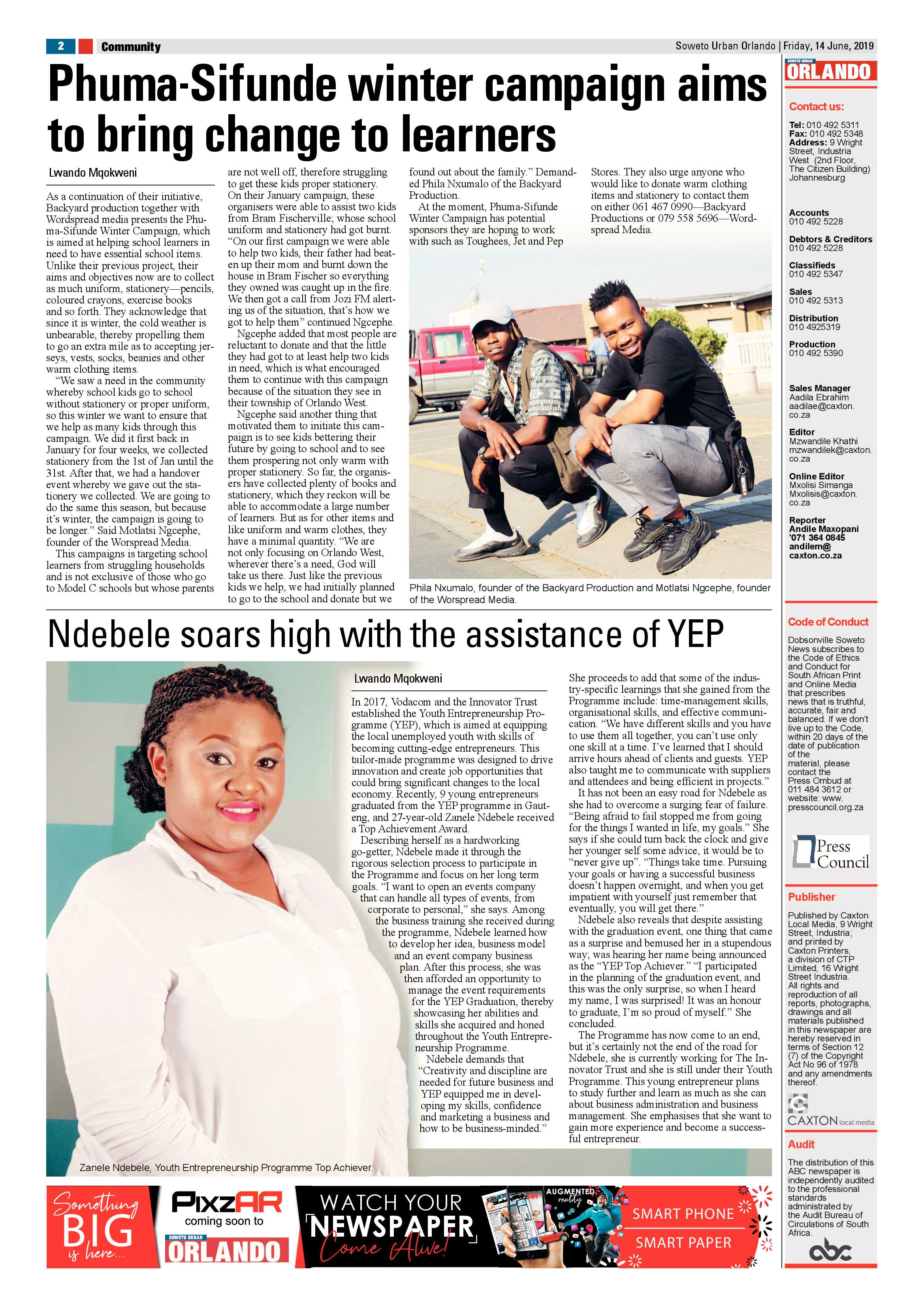 Orlando News – June 14, 2019 page 2