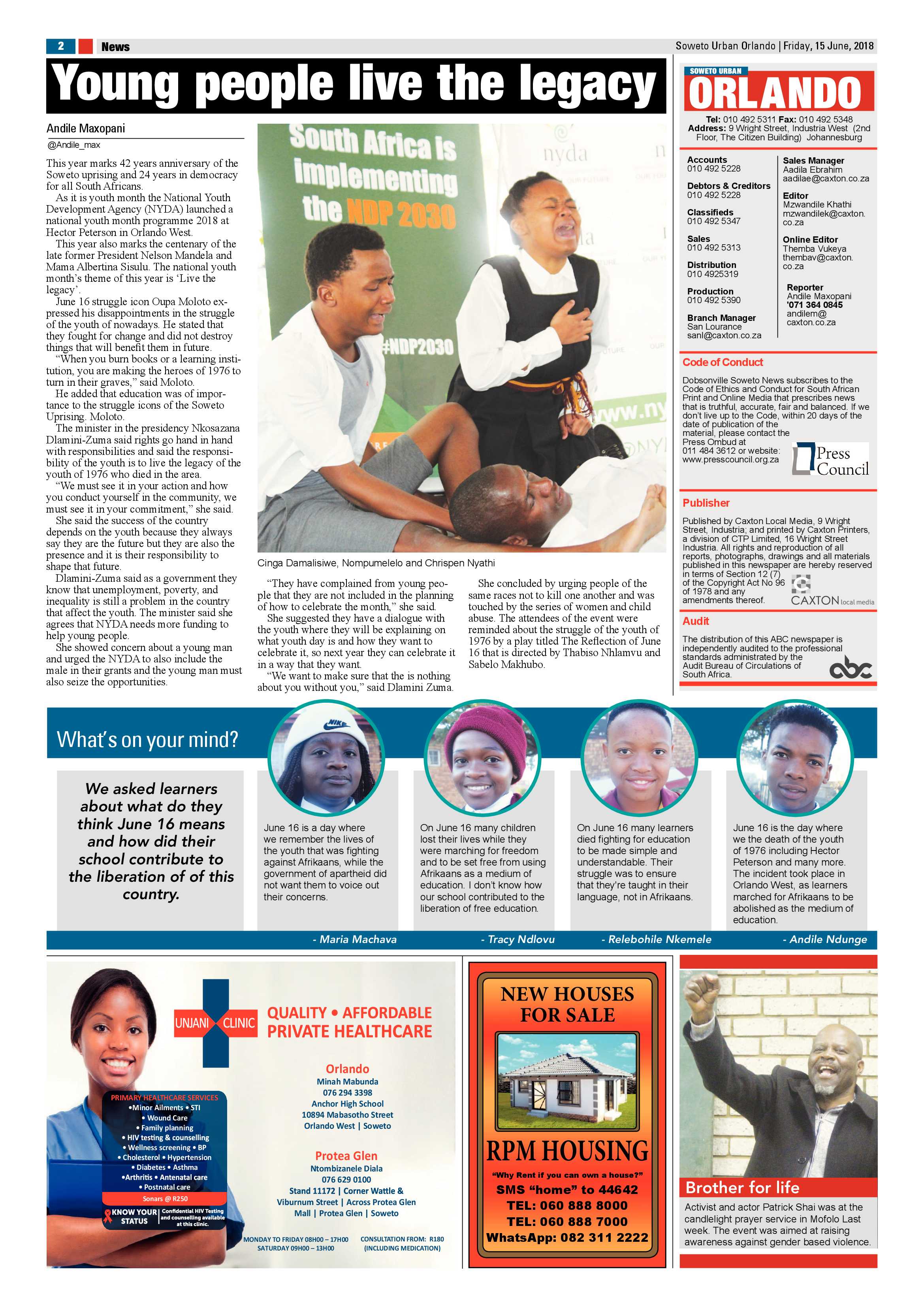 Orlando – June 15, 2018 issue page 2