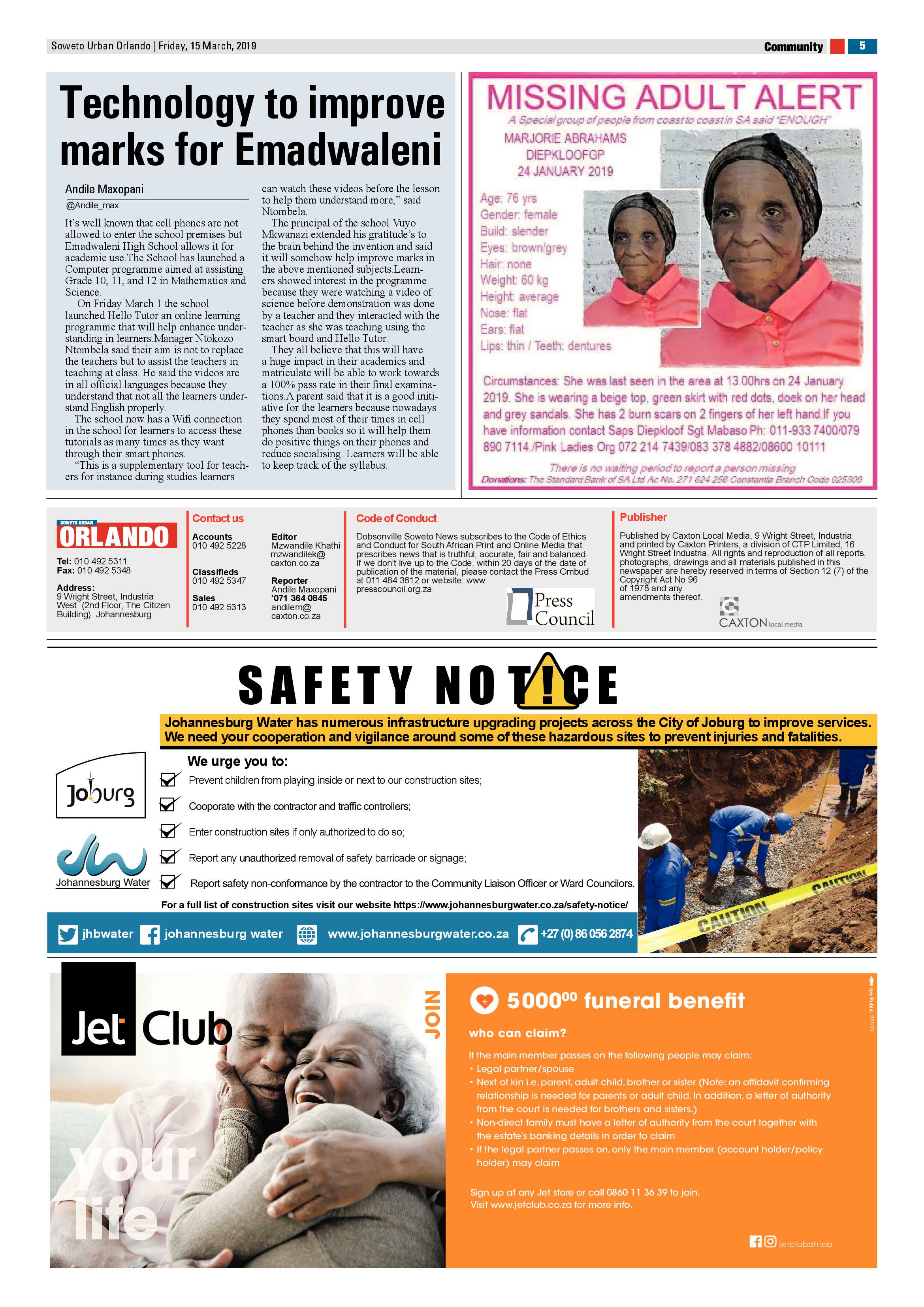 Orlando News – March 16 , 2019 page 5
