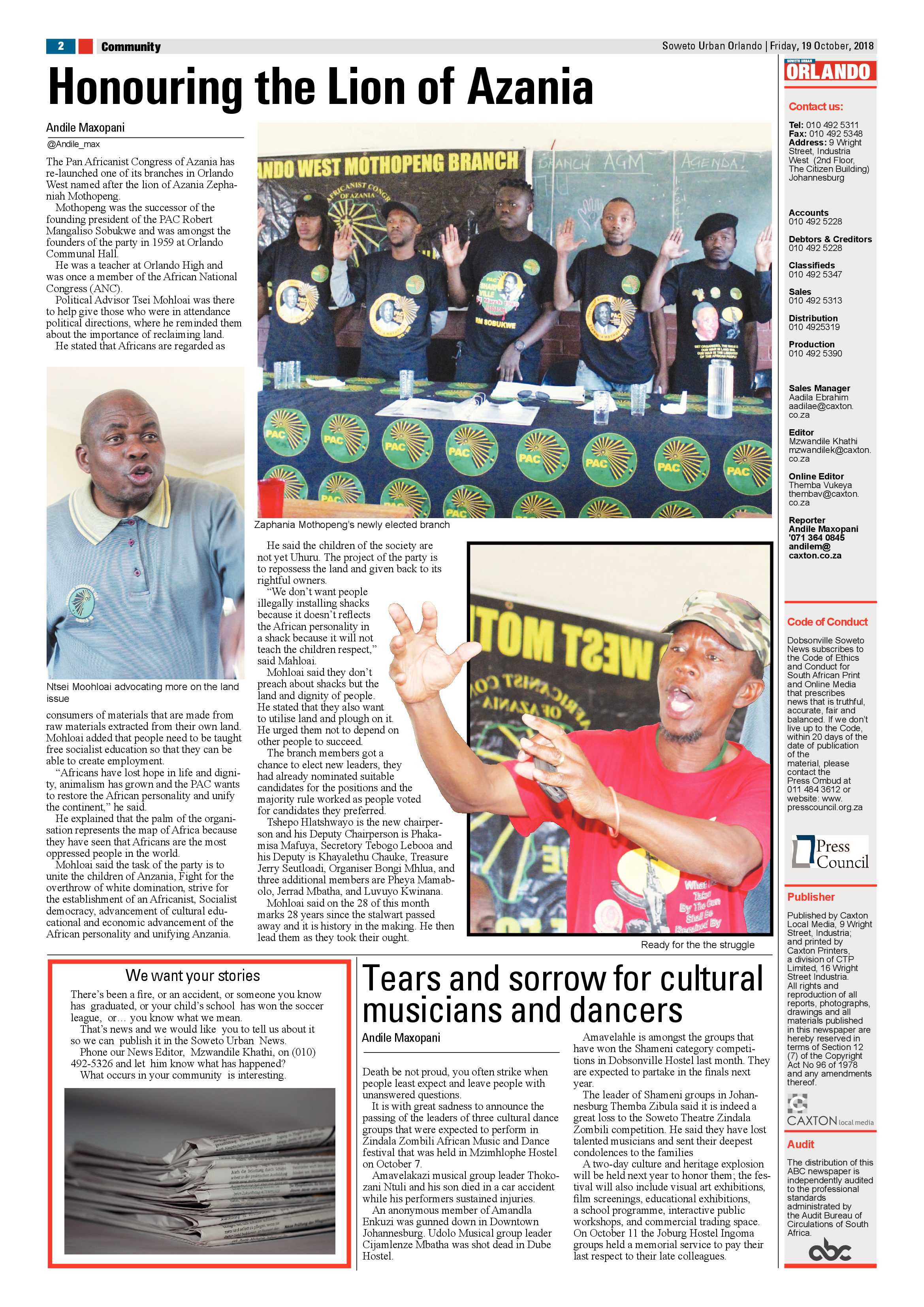 Orlando – October 19, 2018 issue page 2