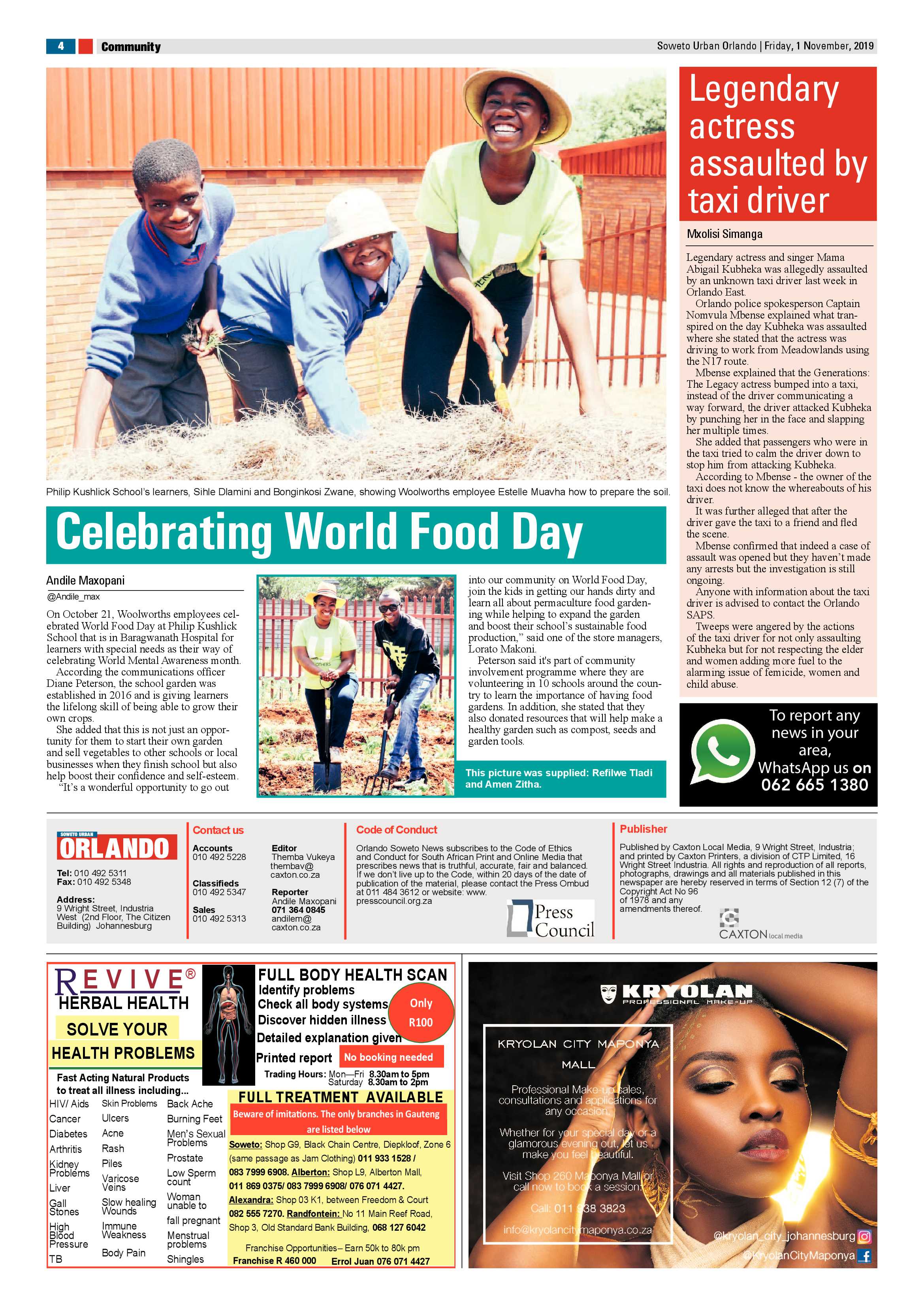 Orlando News – November 01, 2019 page 4