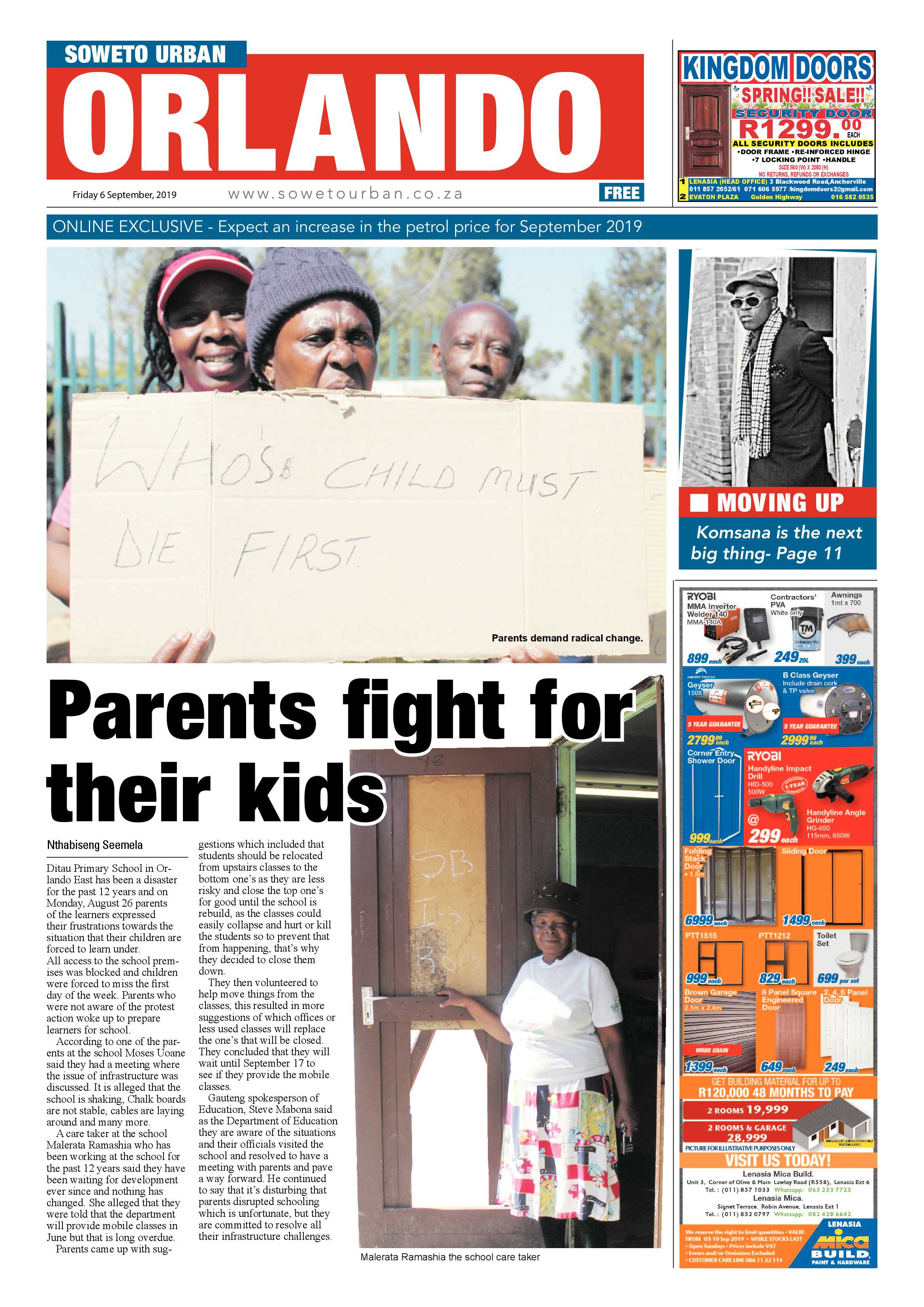 Orlando News – September 20, 2019 page 1