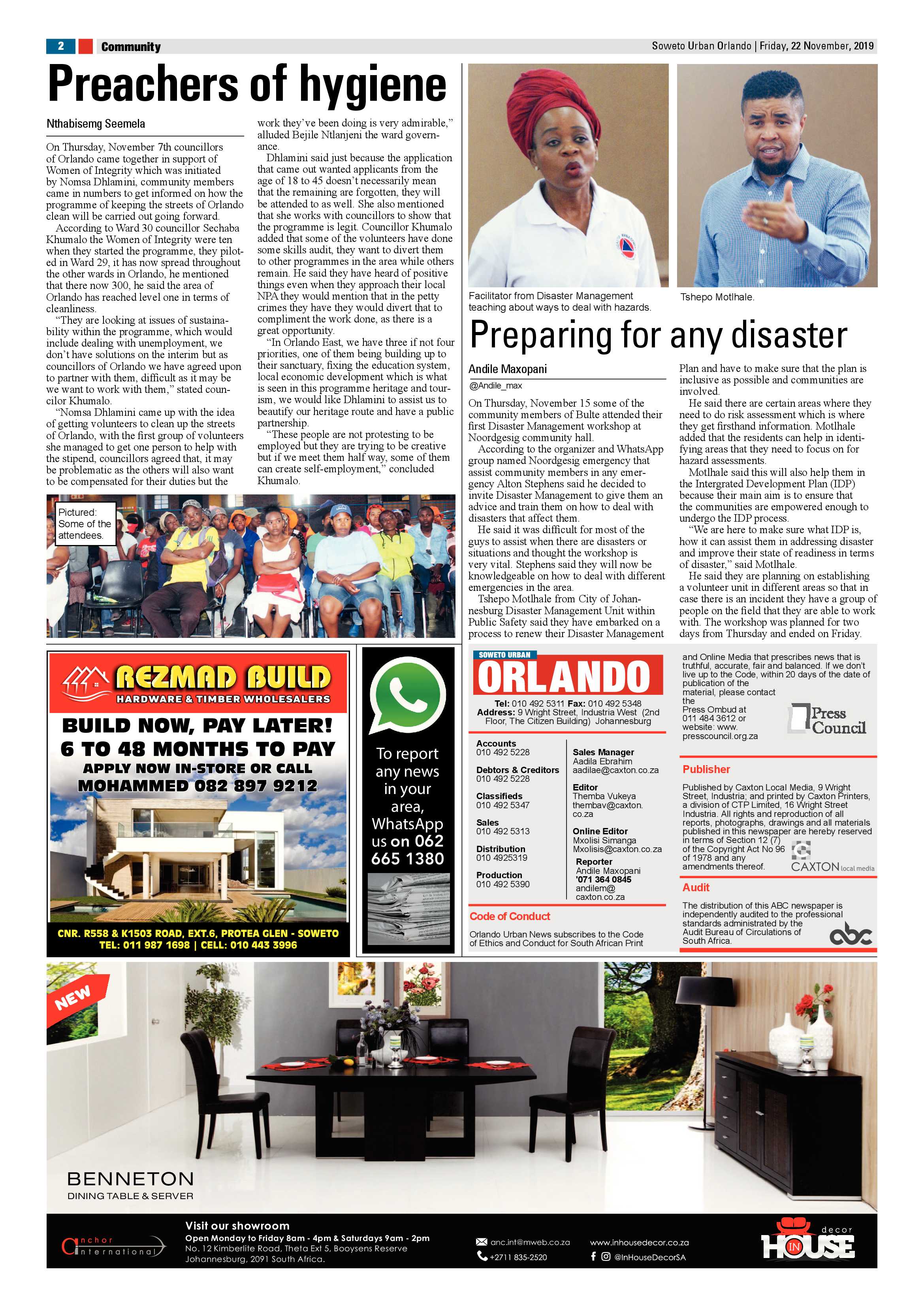 Orlando News – November 22, 2019 page 2