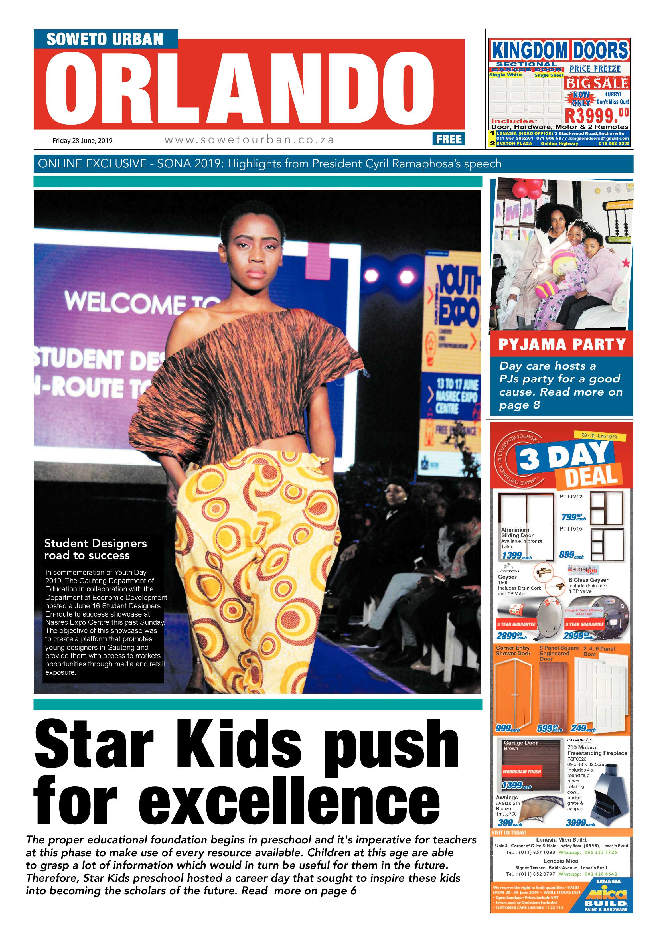 Orlando News – June 28, 2019 page 1