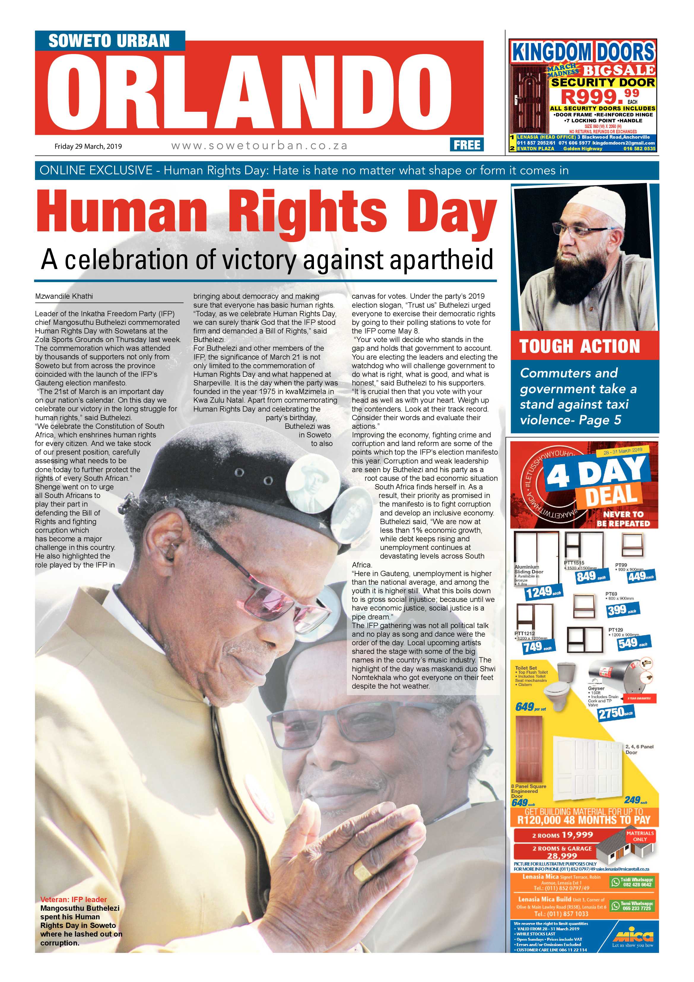 Orlando News – March 29 , 2019 page 1