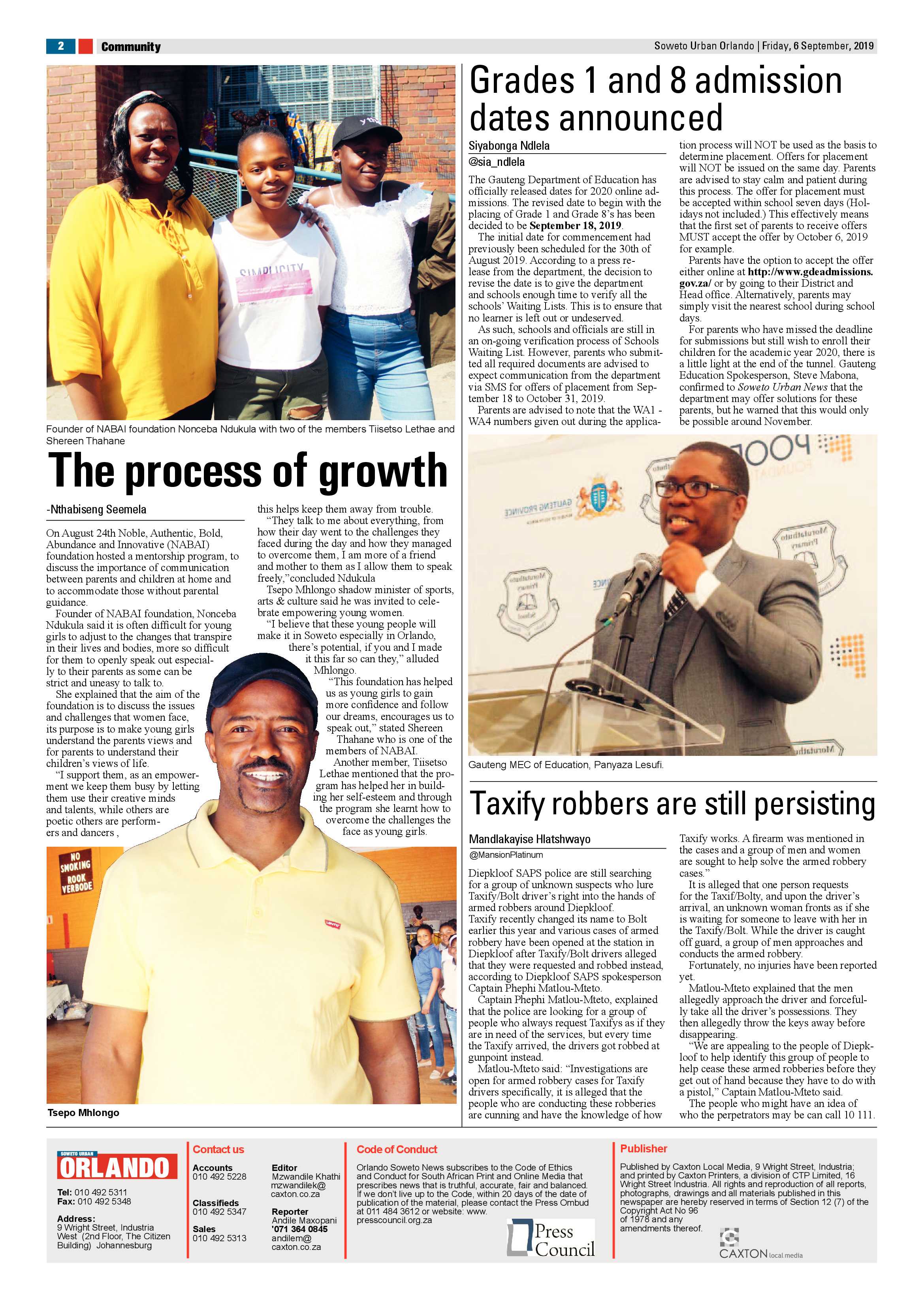 Orlando News – September 06, 2019 page 2
