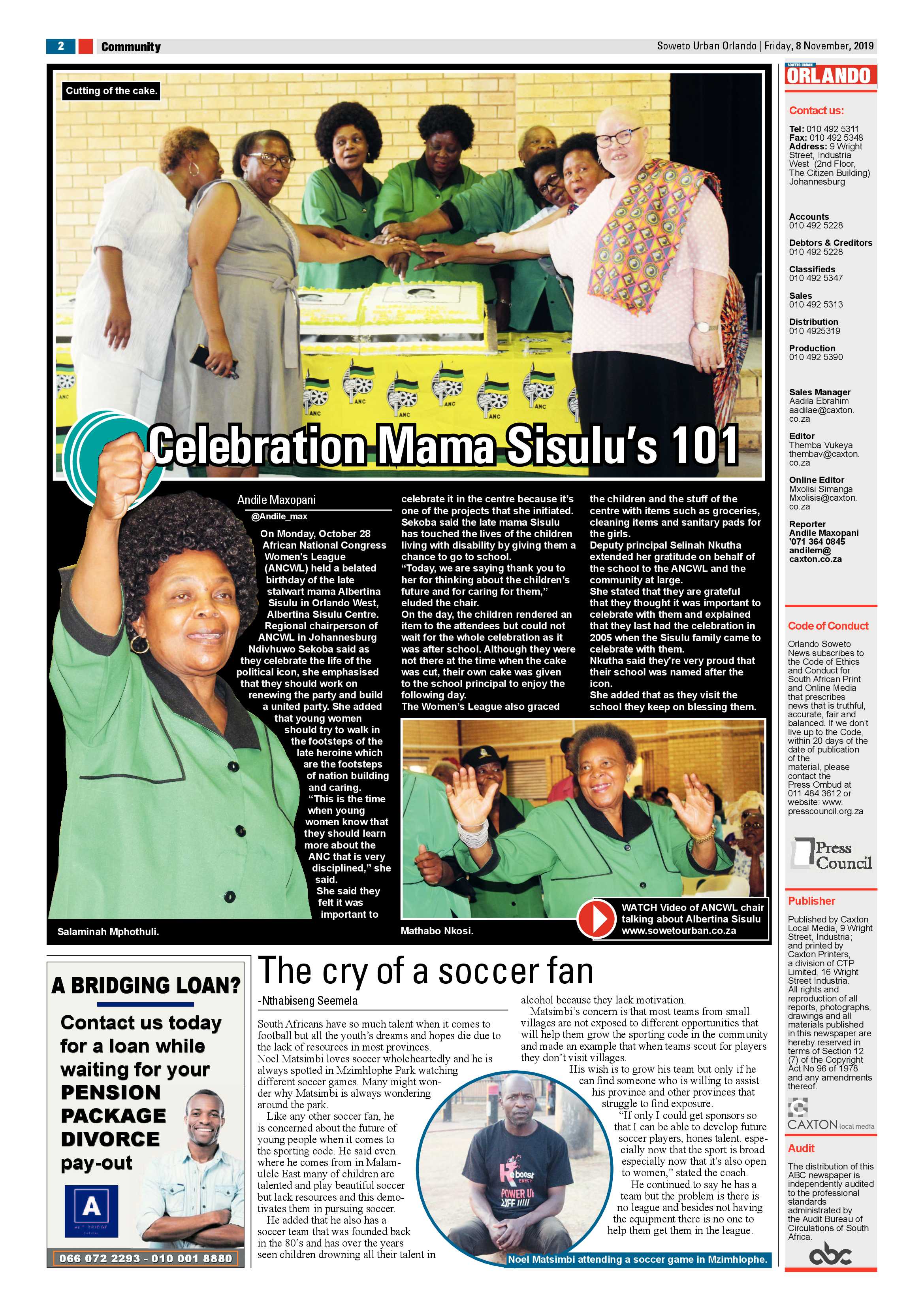 Orlando News – November 08, 2019 page 2