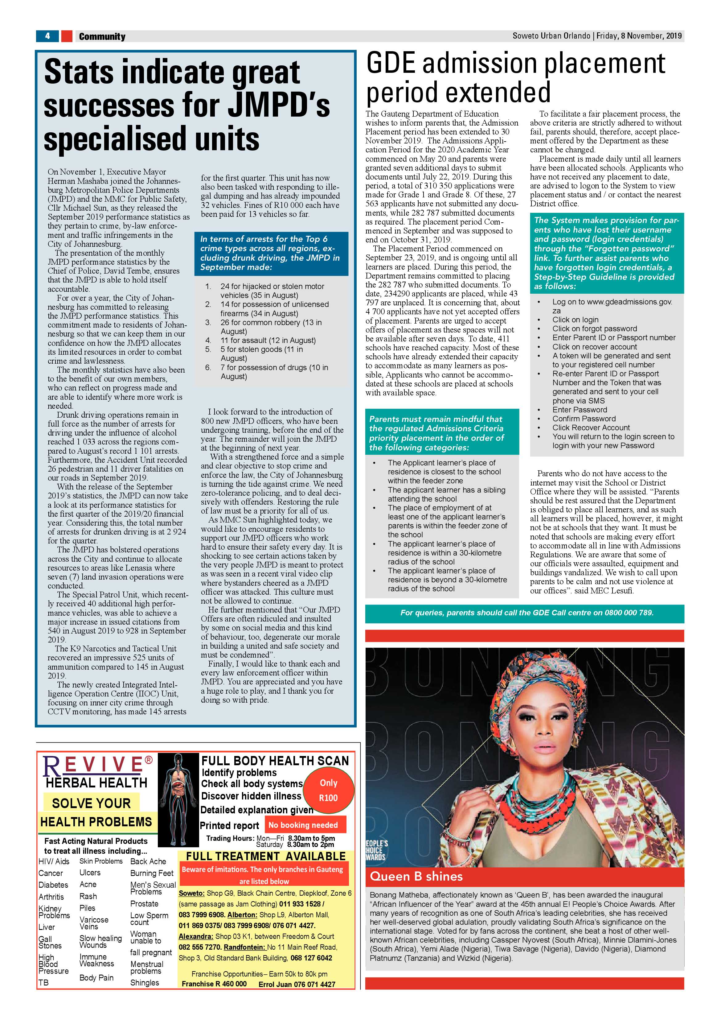 Orlando News – November 08, 2019 page 4