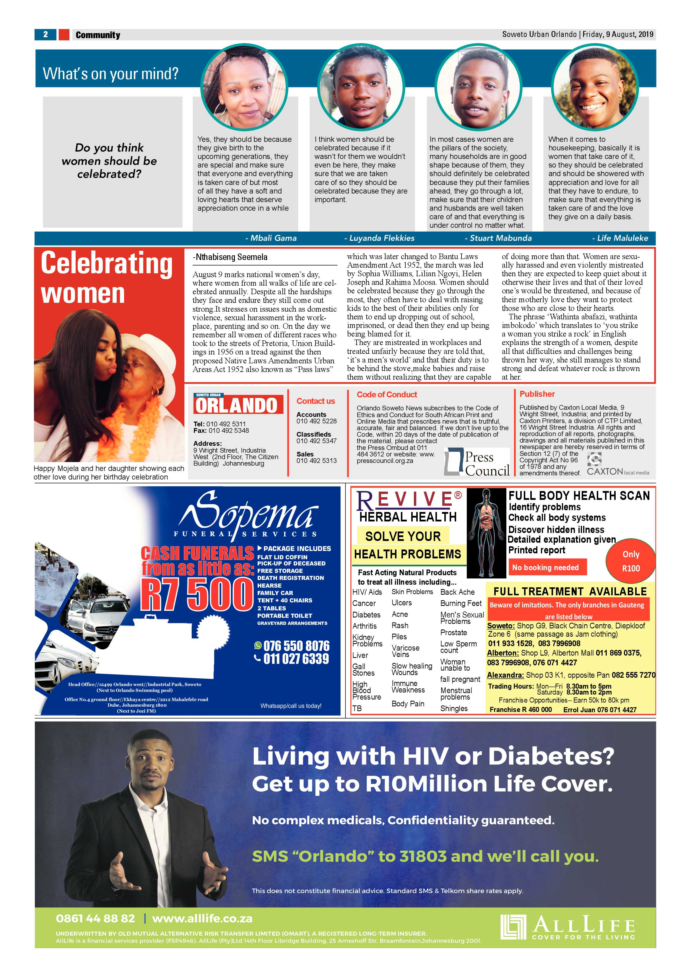 Orlando News – August 9, 2019 page 2