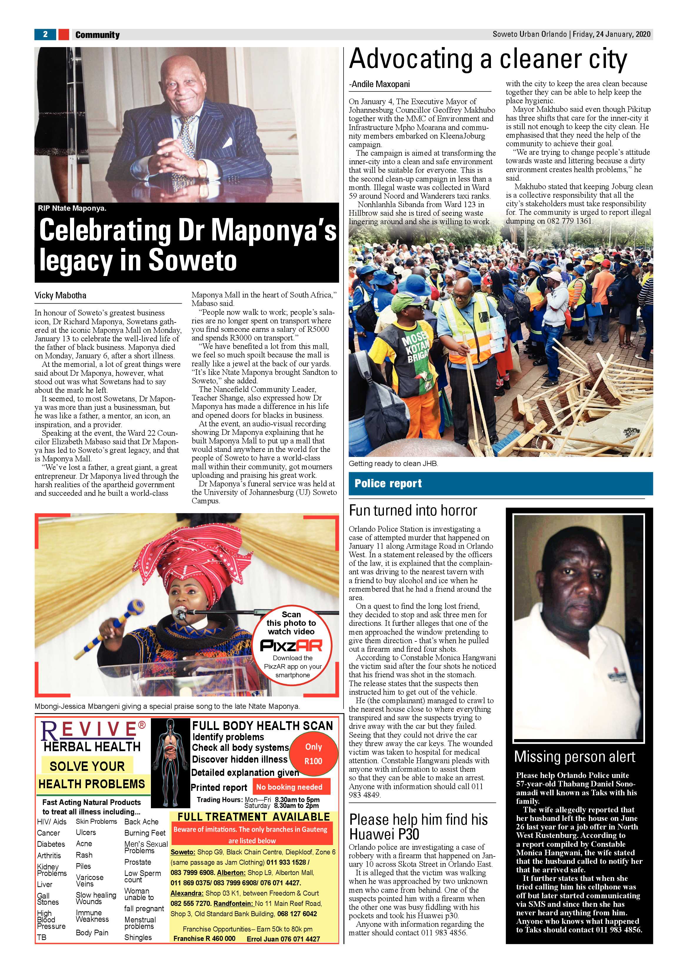 Orlando News – January 24, 2020 page 2