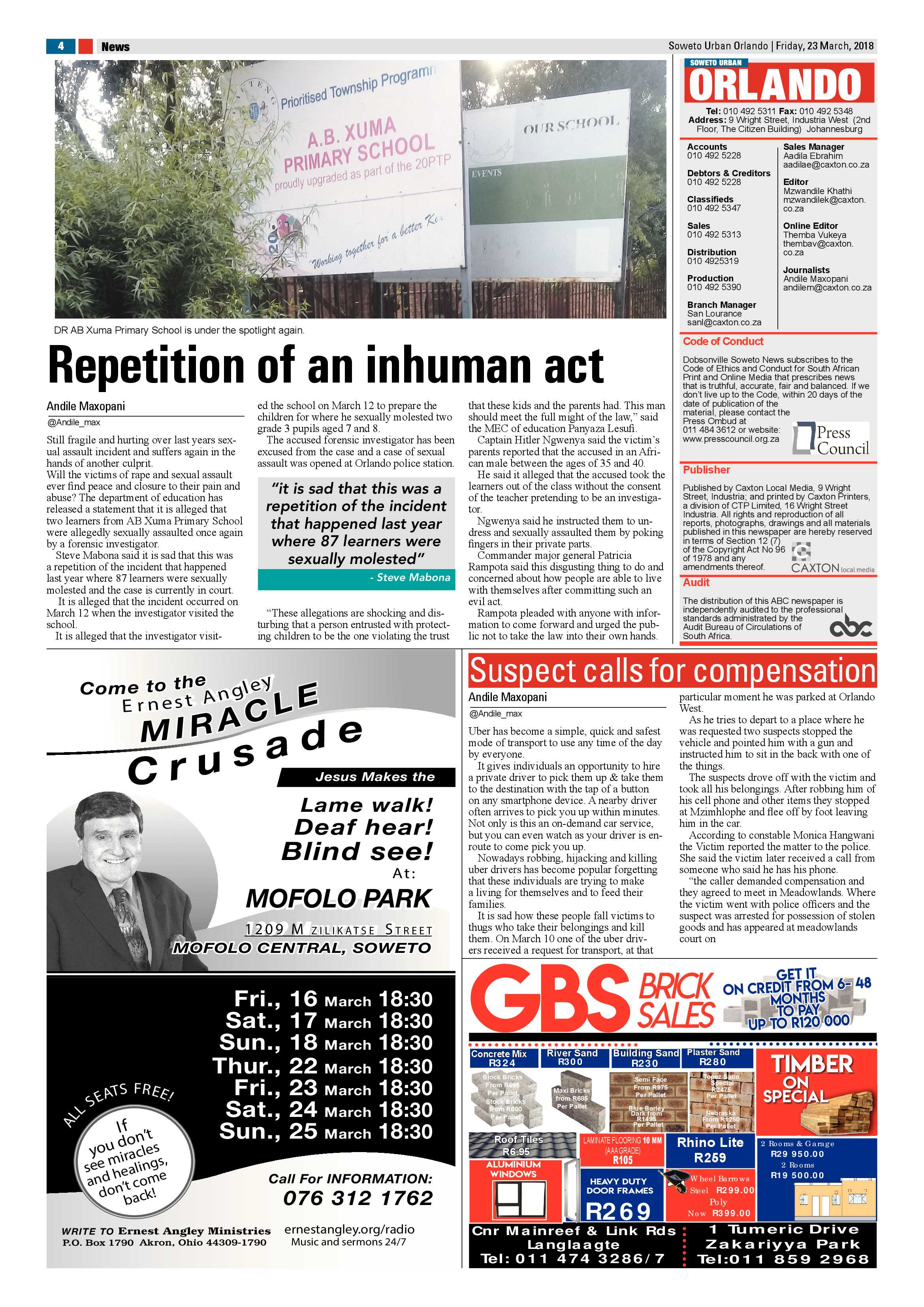 Orlando – March 23, 2018 issue page 4