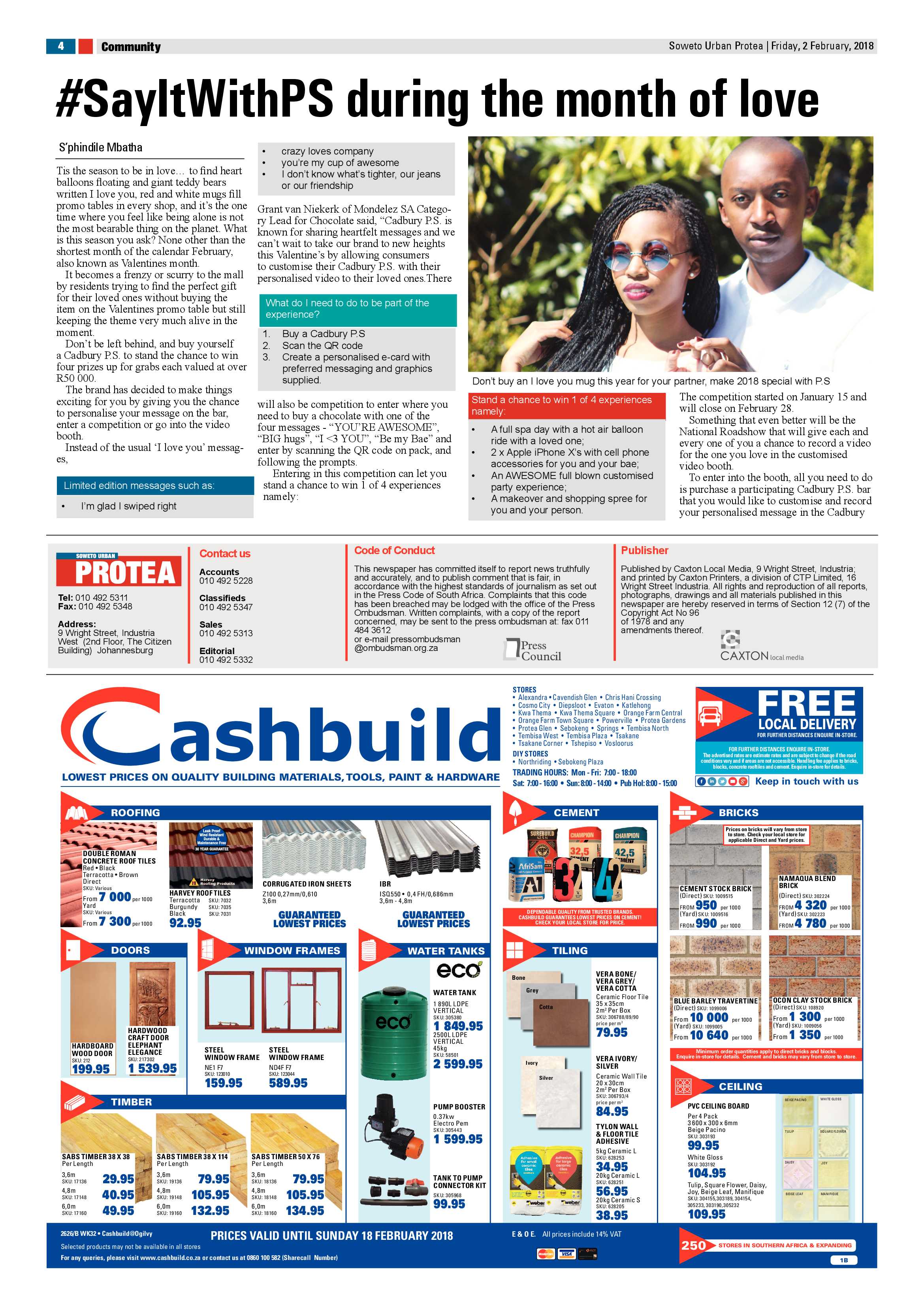 Protea – Feb 2, 2018 issue page 4