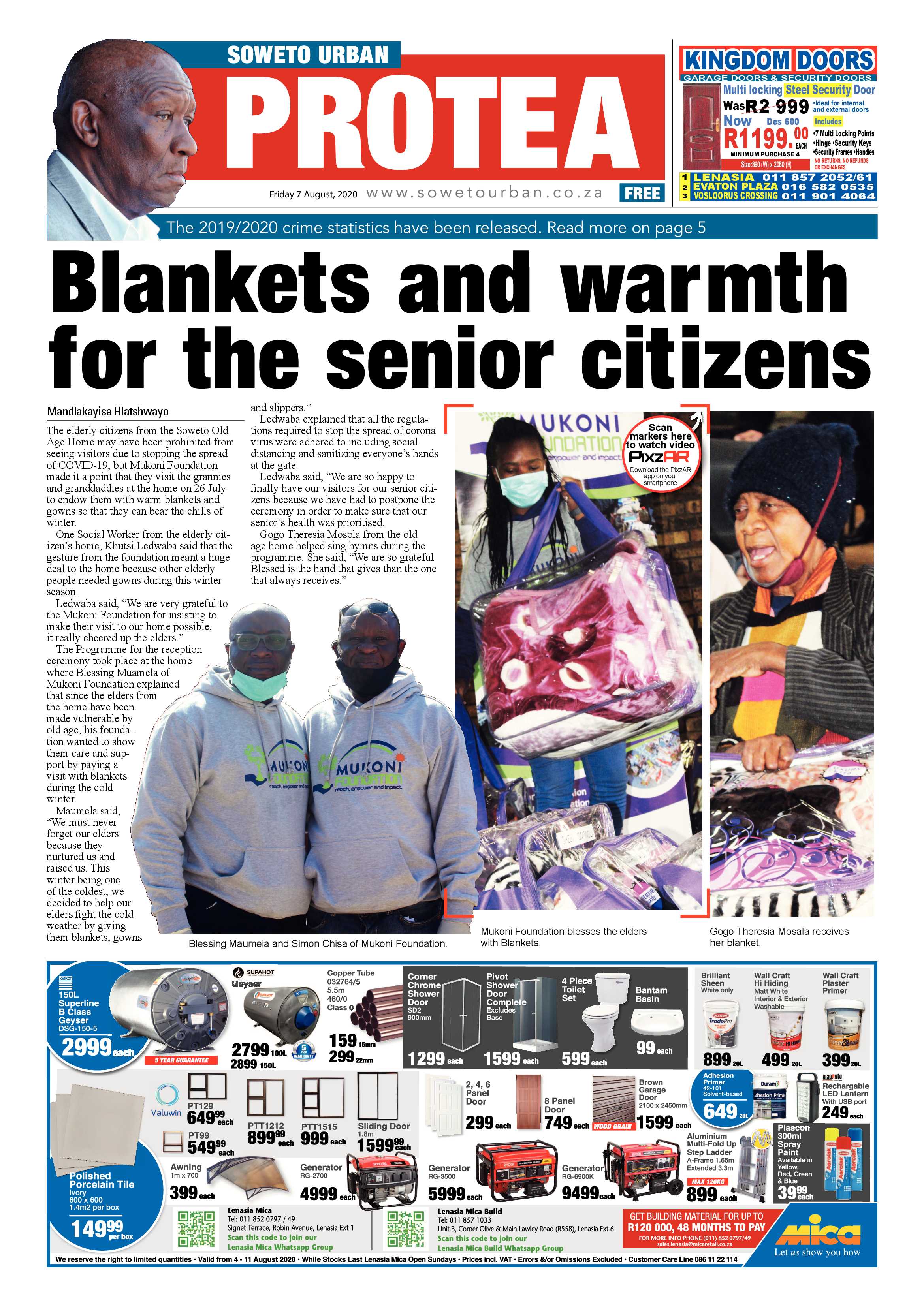 Protea August 7, 2020 page 1