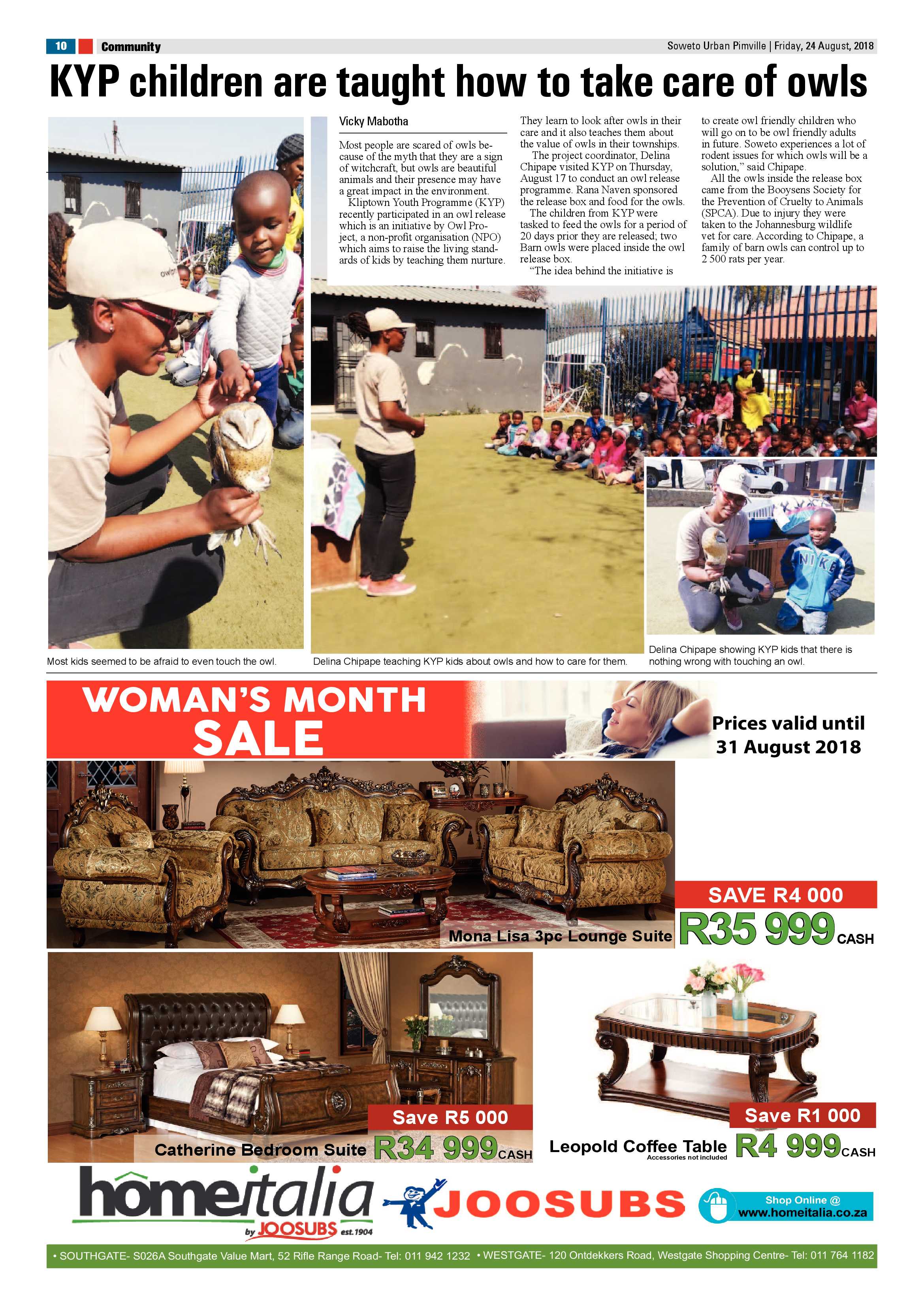 Pimville – August 24, 2018 issue page 10