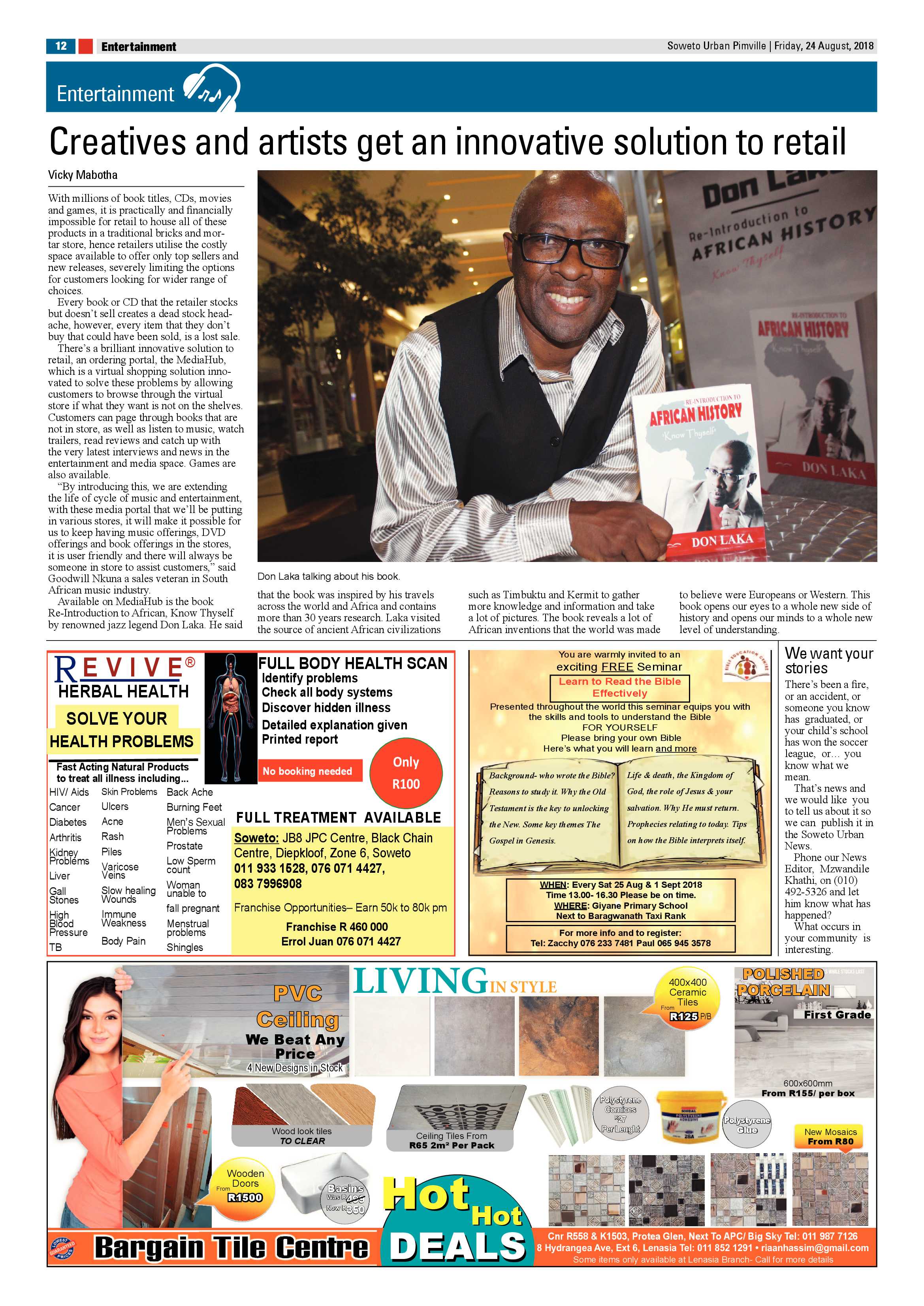 Pimville – August 24, 2018 issue page 12