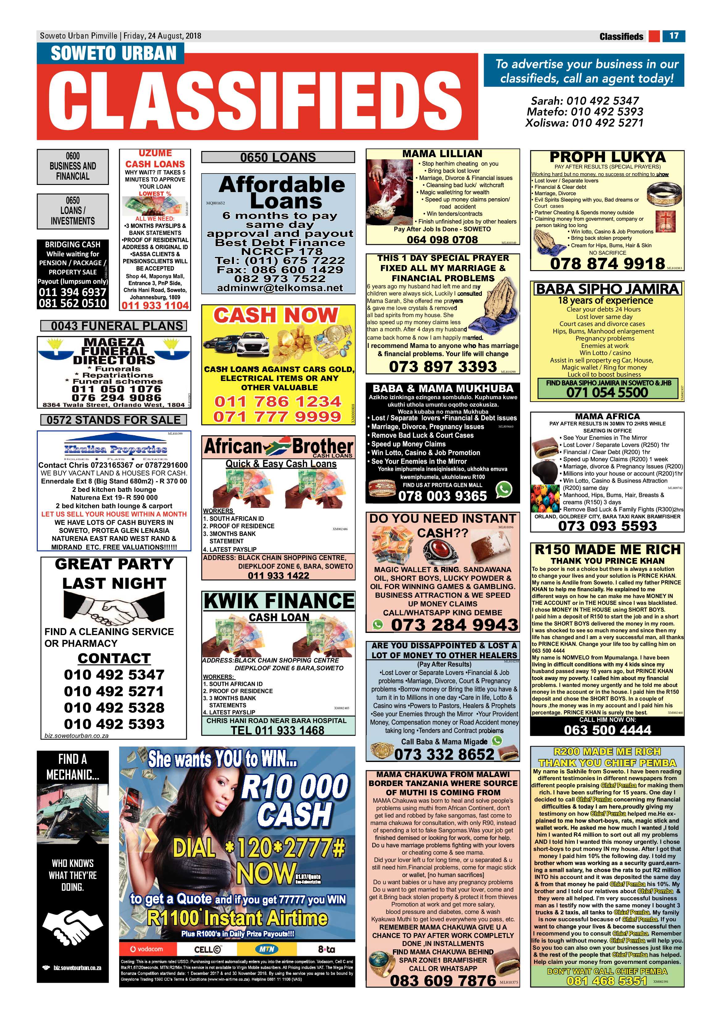 Pimville – August 24, 2018 issue page 17