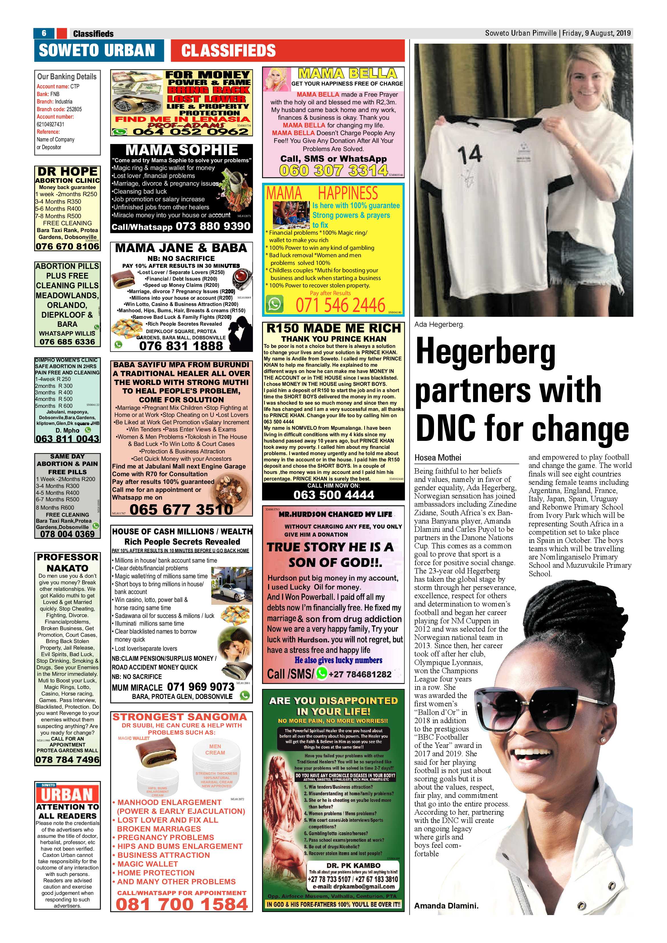 Pimville News – August 9, 2019 page 6