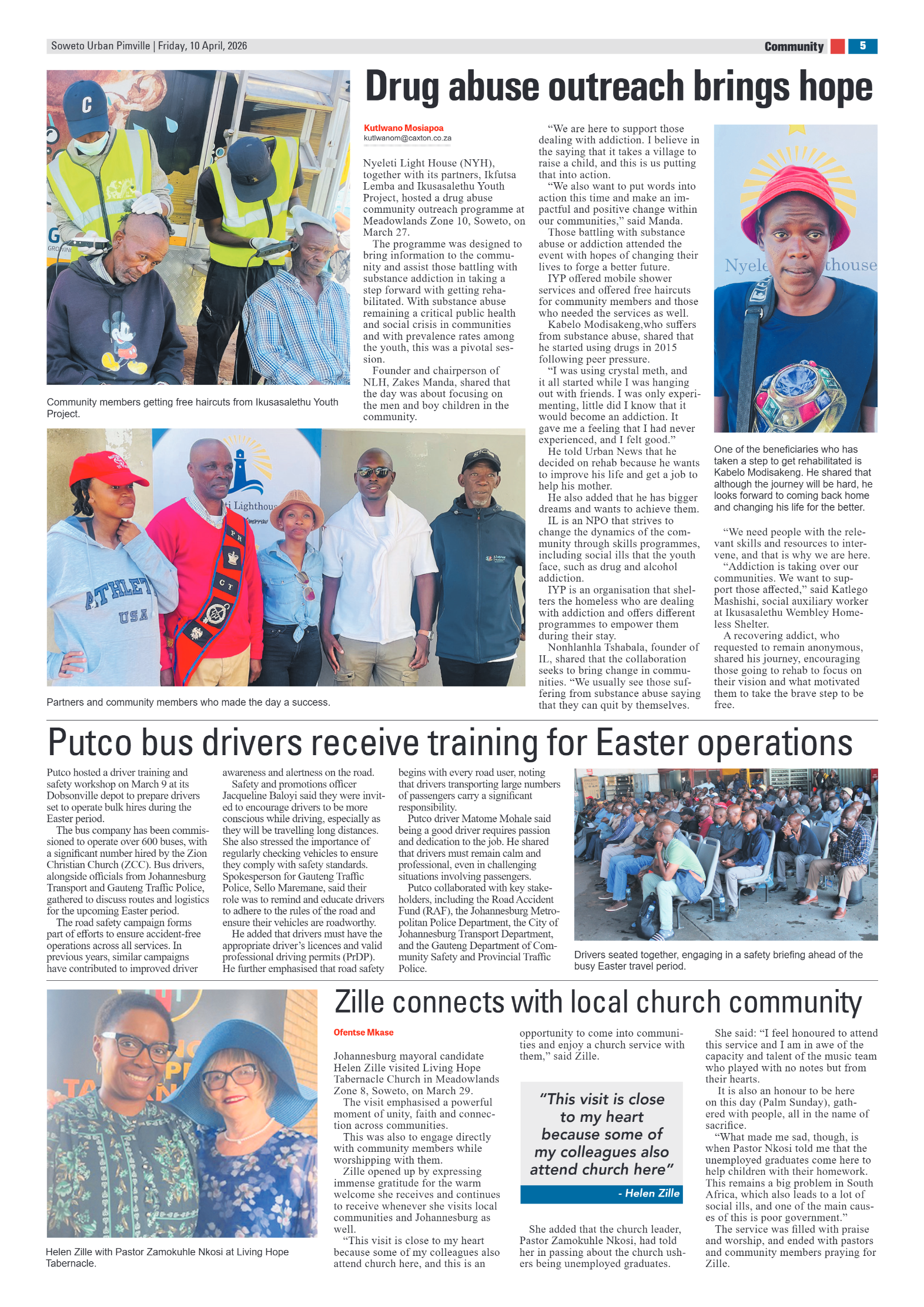 Pimville: 10 April 2026 page 5