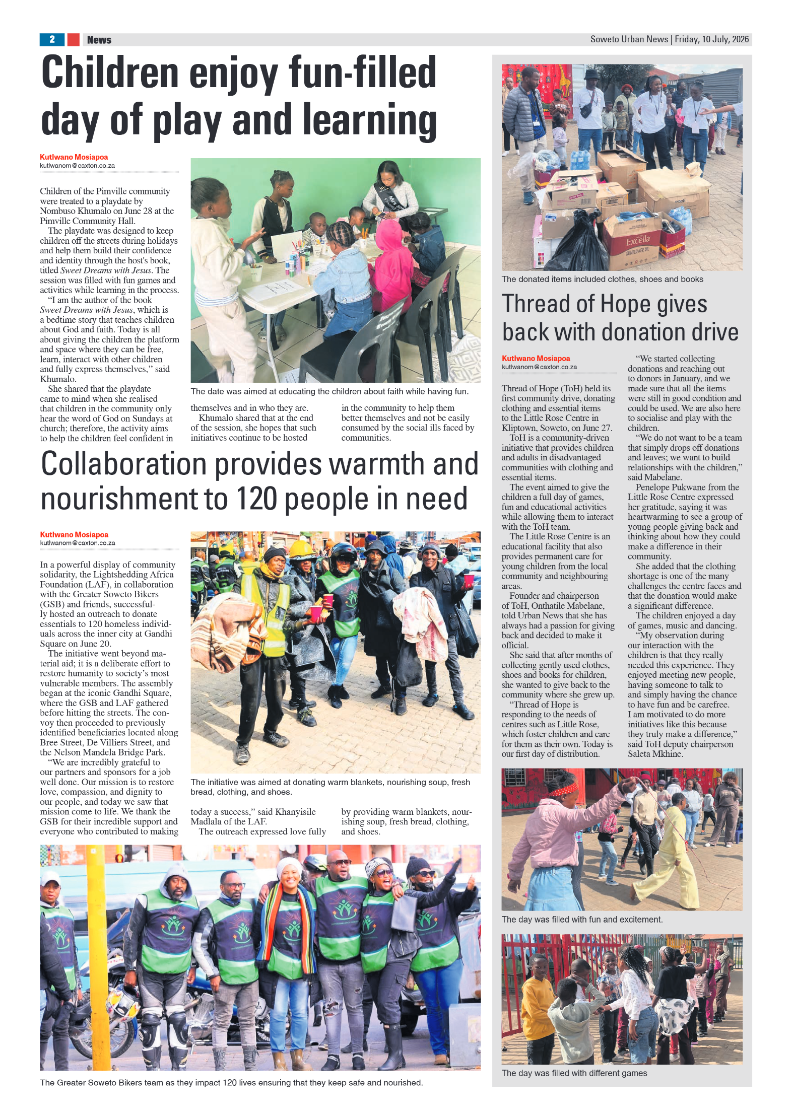 Pimville 10 July 2026 page 2