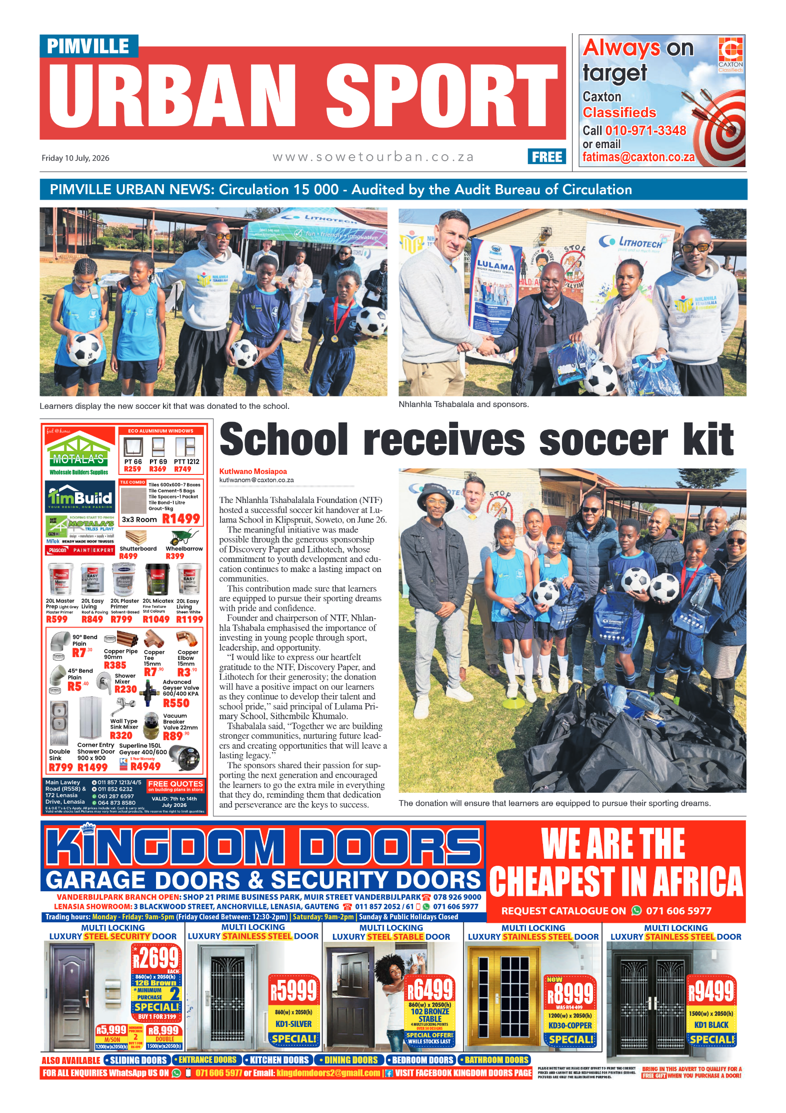 Pimville 10 July 2026 page 8