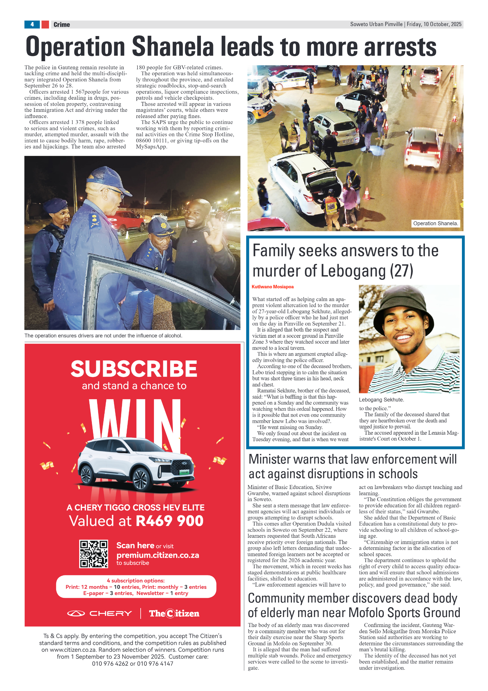 Pimville: 10 October 2025 page 4