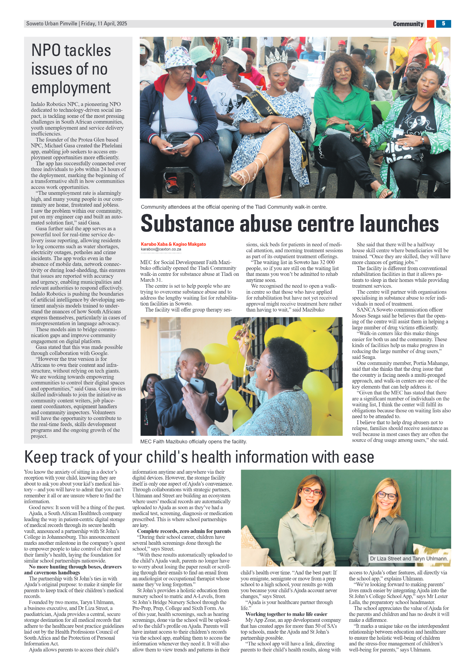 Pimville: 11 April 2025 page 5