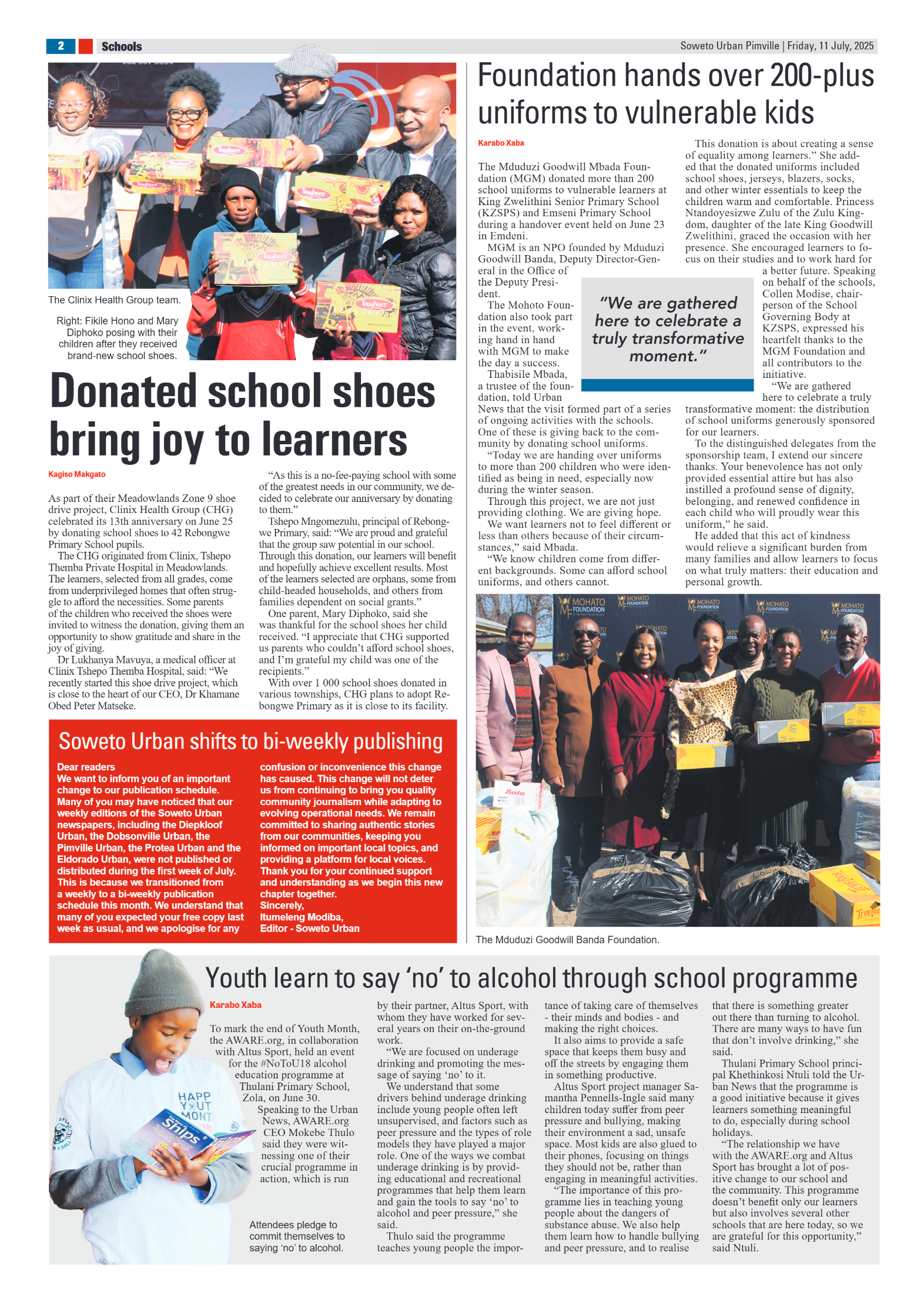 Pimville: 11 July 2025 page 2