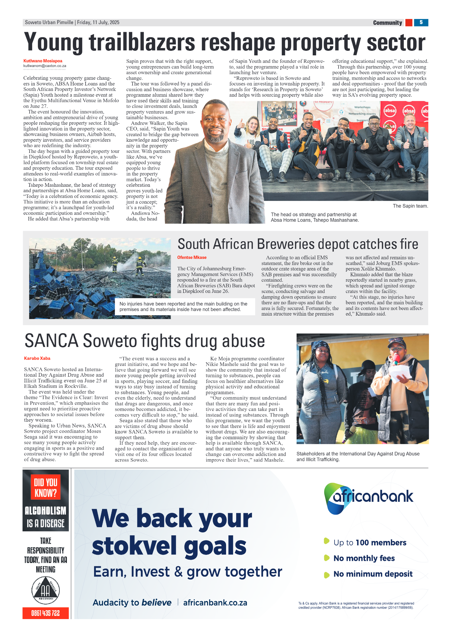 Pimville: 11 July 2025 page 5