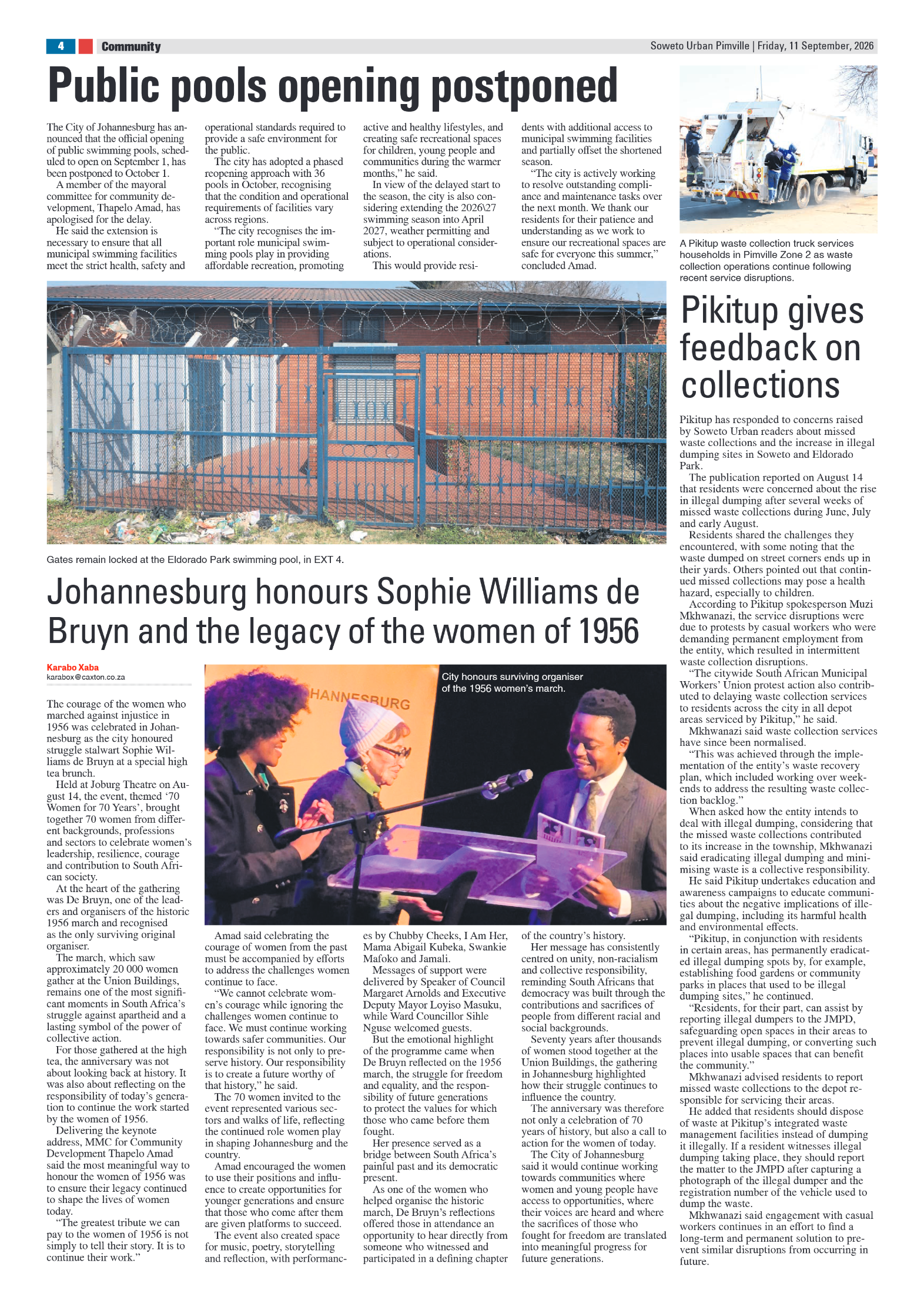 Pimville 11 September 2026 page 4