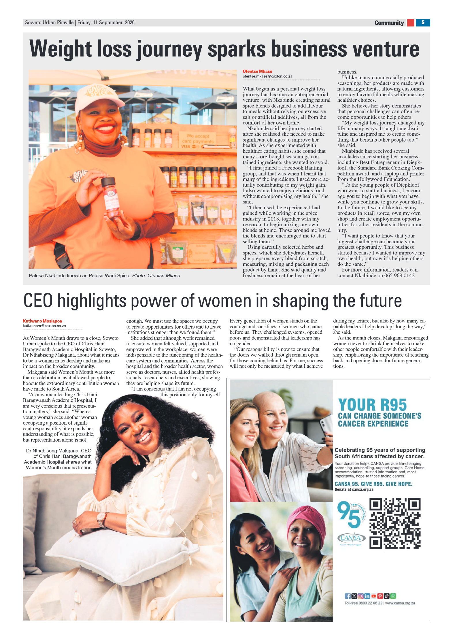 Pimville 11 September 2026 page 5