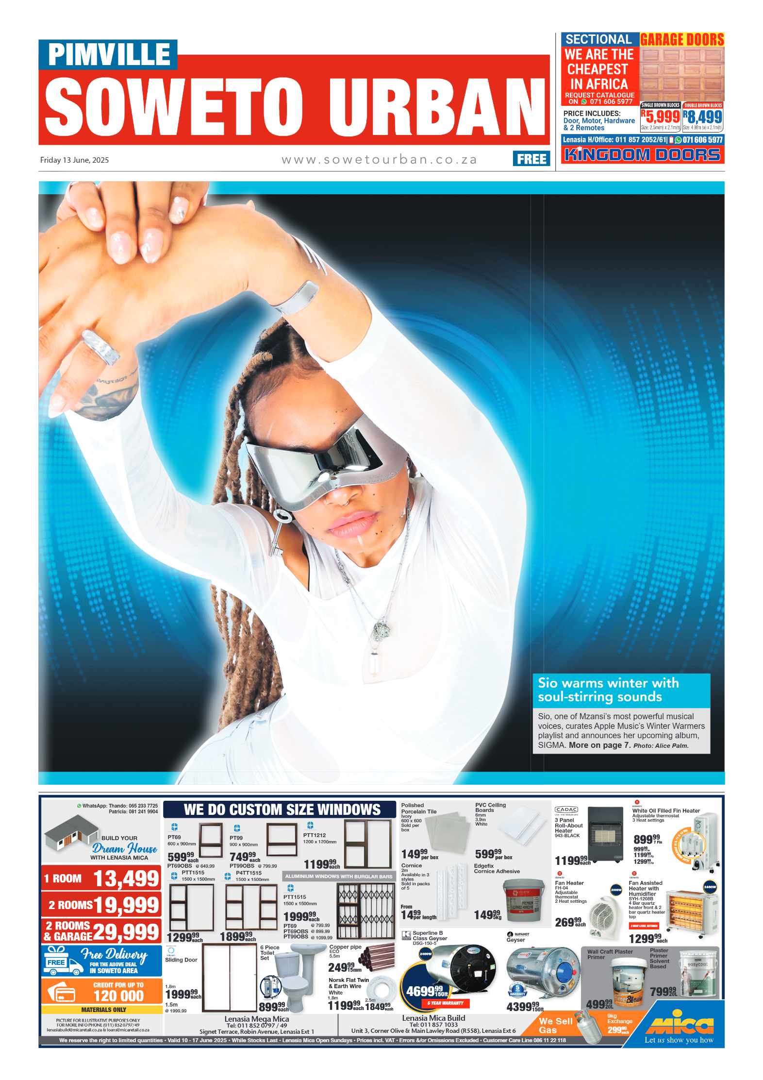 Pimville: 13 June 2025 page 1